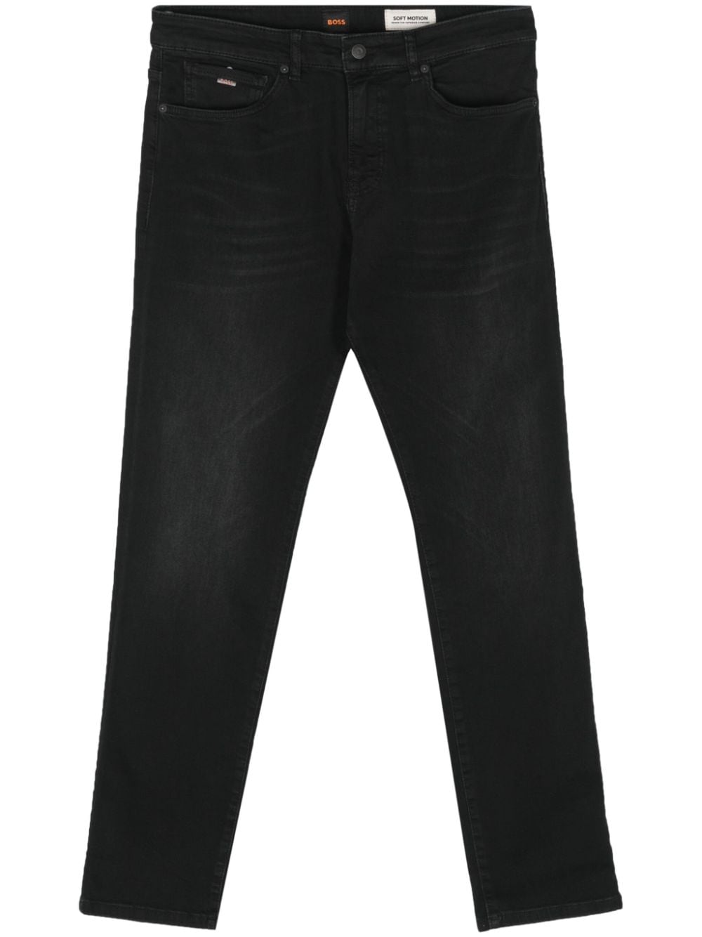BOSS Re-Maine straight-leg jeans - Black von BOSS