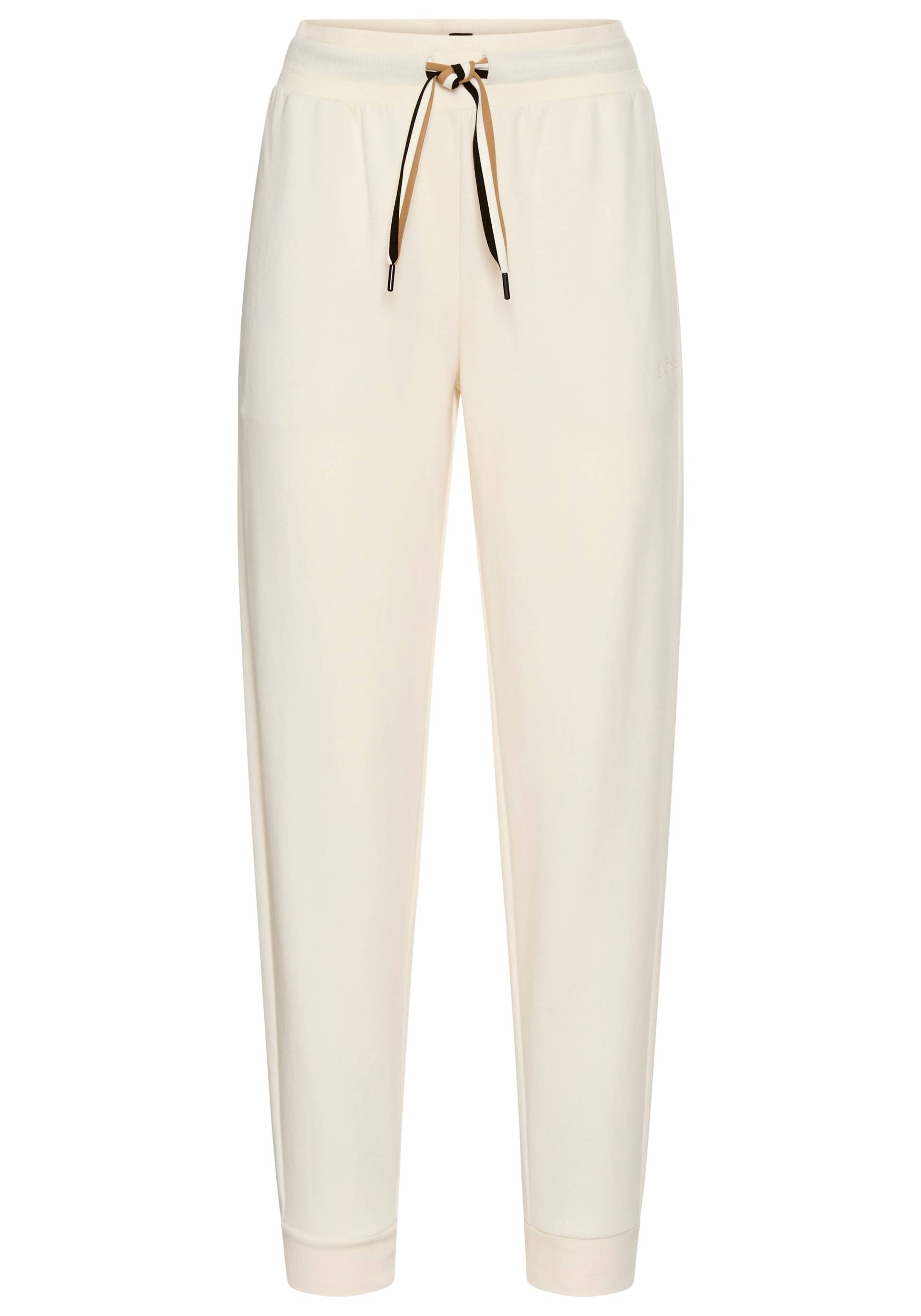 BOSS Relaxhose »CP Stripe_Pants Cuff«, mit kontrastfarbener Kordel von BOSS