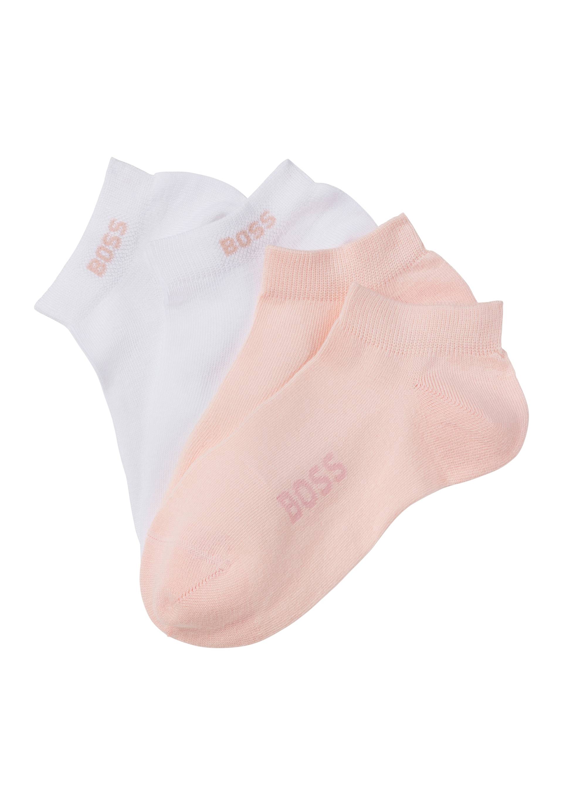 BOSS Sneakersocken »2P AS Logo CC W«, (Packung, 2 Paar, 2er Pack), mit Logoschriftzug von BOSS