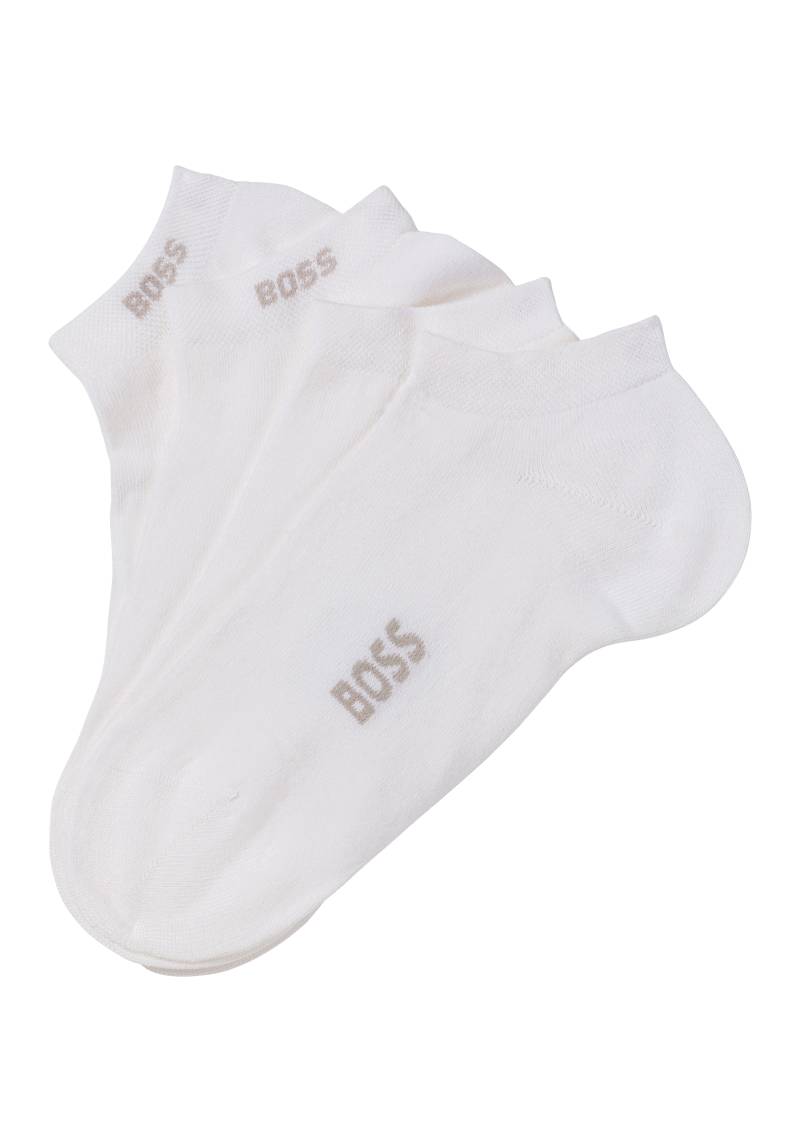 BOSS Socken »2P AS Logo Bamboo«, (Packung, 2 Paar), mit doppelten Logoschriftzug von BOSS