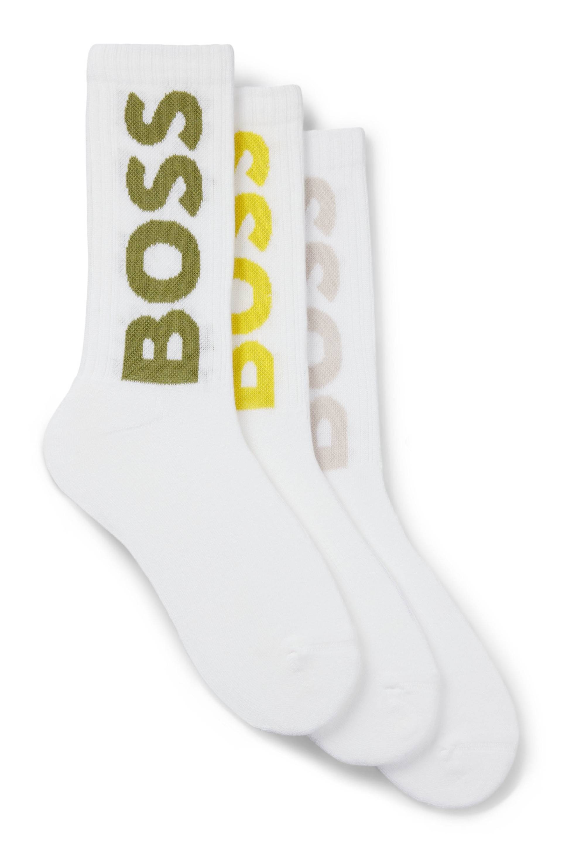 BOSS Socken »3P QS Rib Logo CC«, mit Logo BOSS Socken »3P QS Rib Logo CC«, mit Logo von BOSS