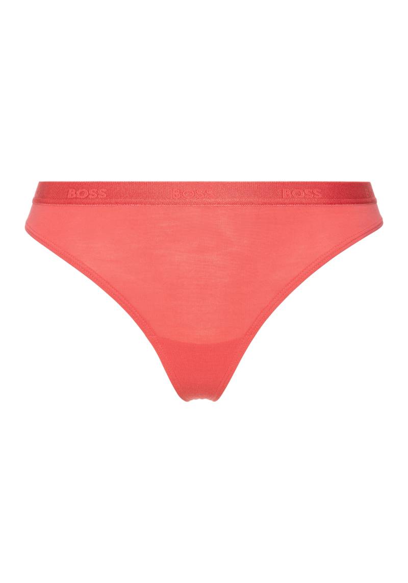 BOSS String »THONG CI«, mit BOSS Logoschriftzug auf dem Bund von BOSS