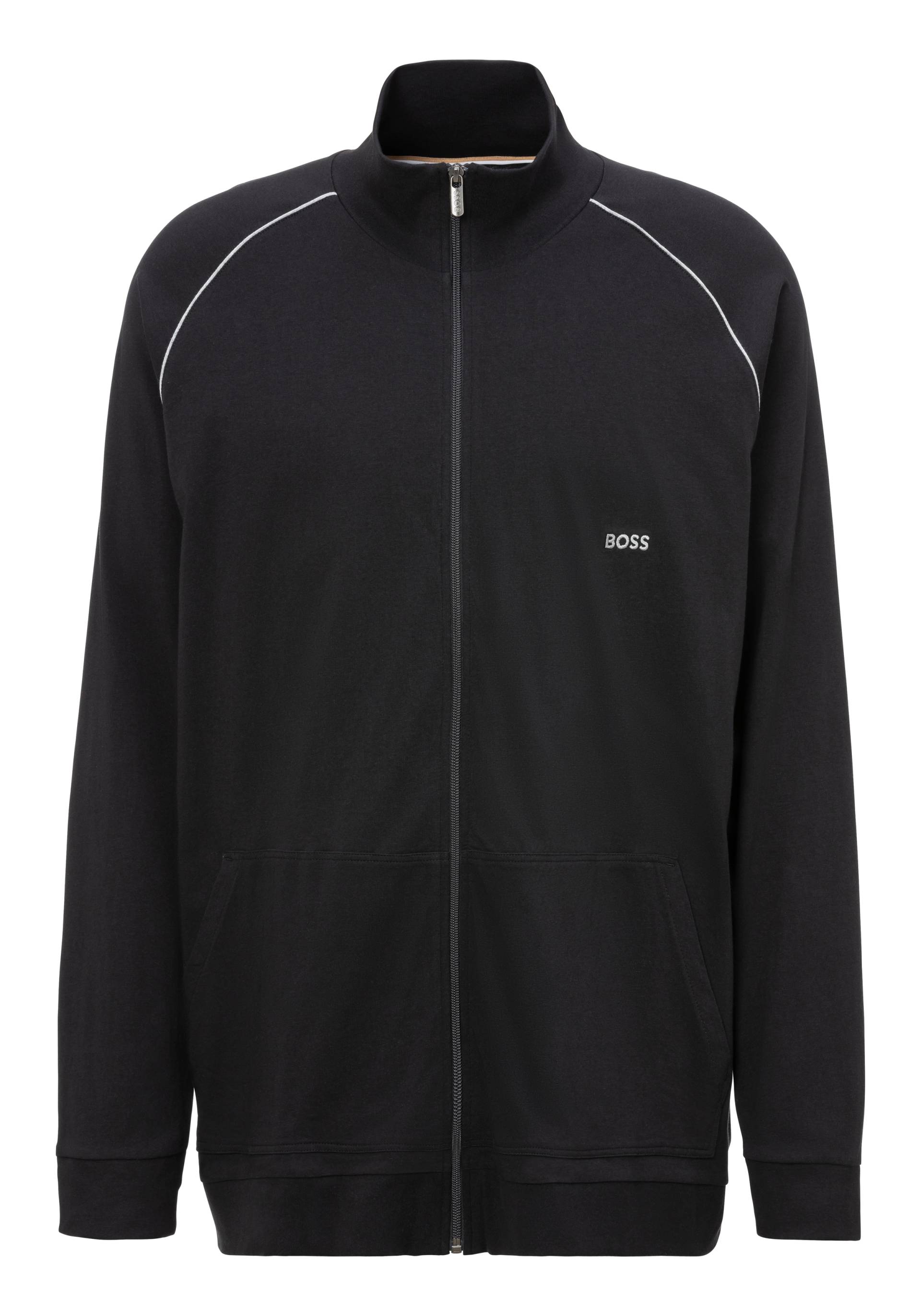 BOSS Sweatjacke, mit Logostickerei BOSS Sweatjacke, mit Logostickerei von BOSS