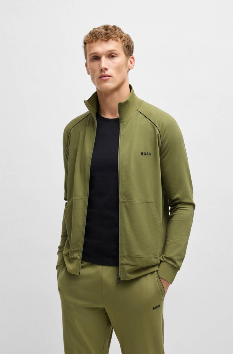 BOSS Sweatjacke »Mix&Match Jacket Z«, mit Kängurutasche von BOSS
