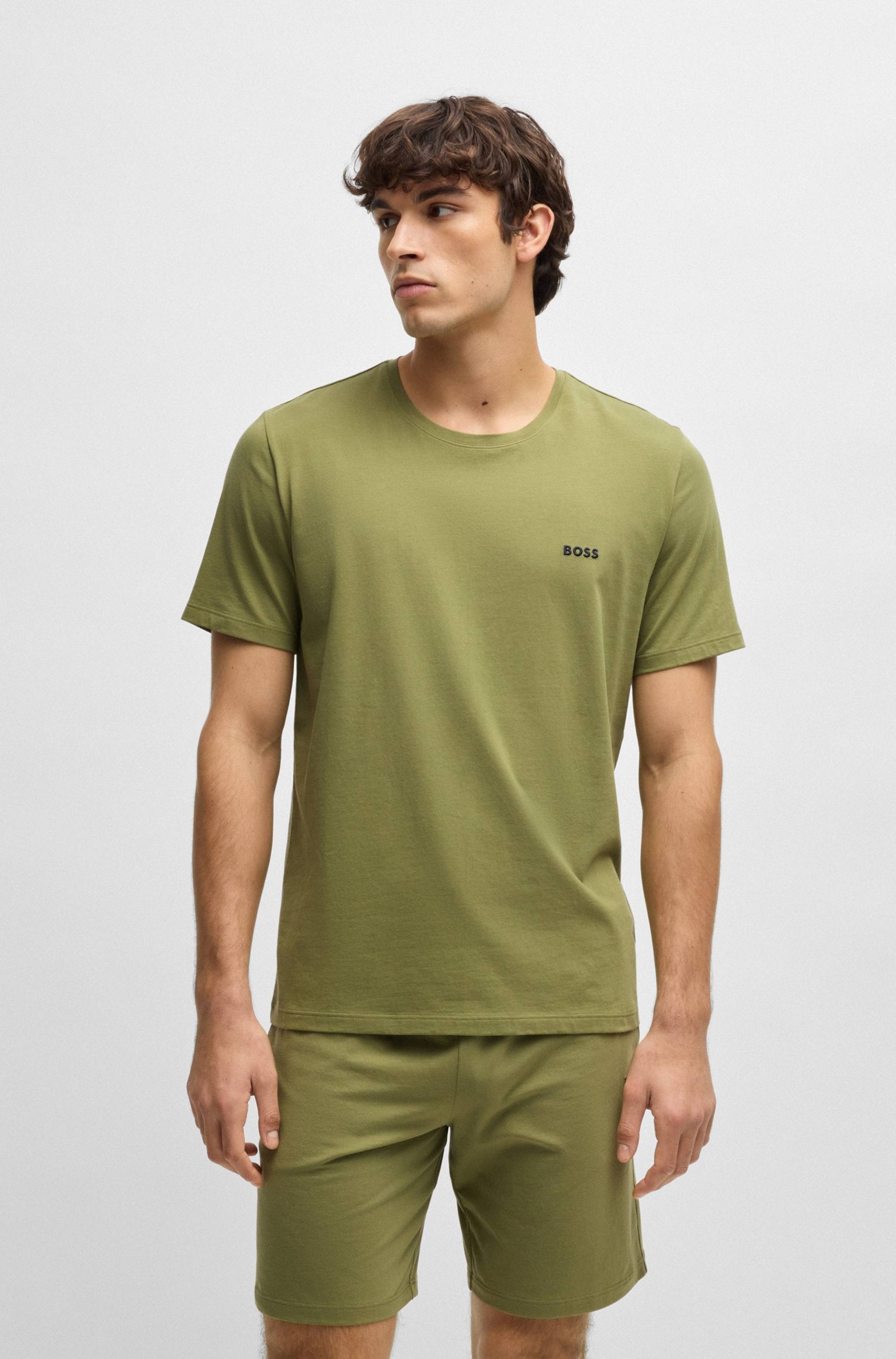 BOSS T-Shirt »Mix&Match T-Shirt R«, mit Logostickerei BOSS T-Shirt »Mix&Match T-Shirt R«, mit Logostickerei von BOSS