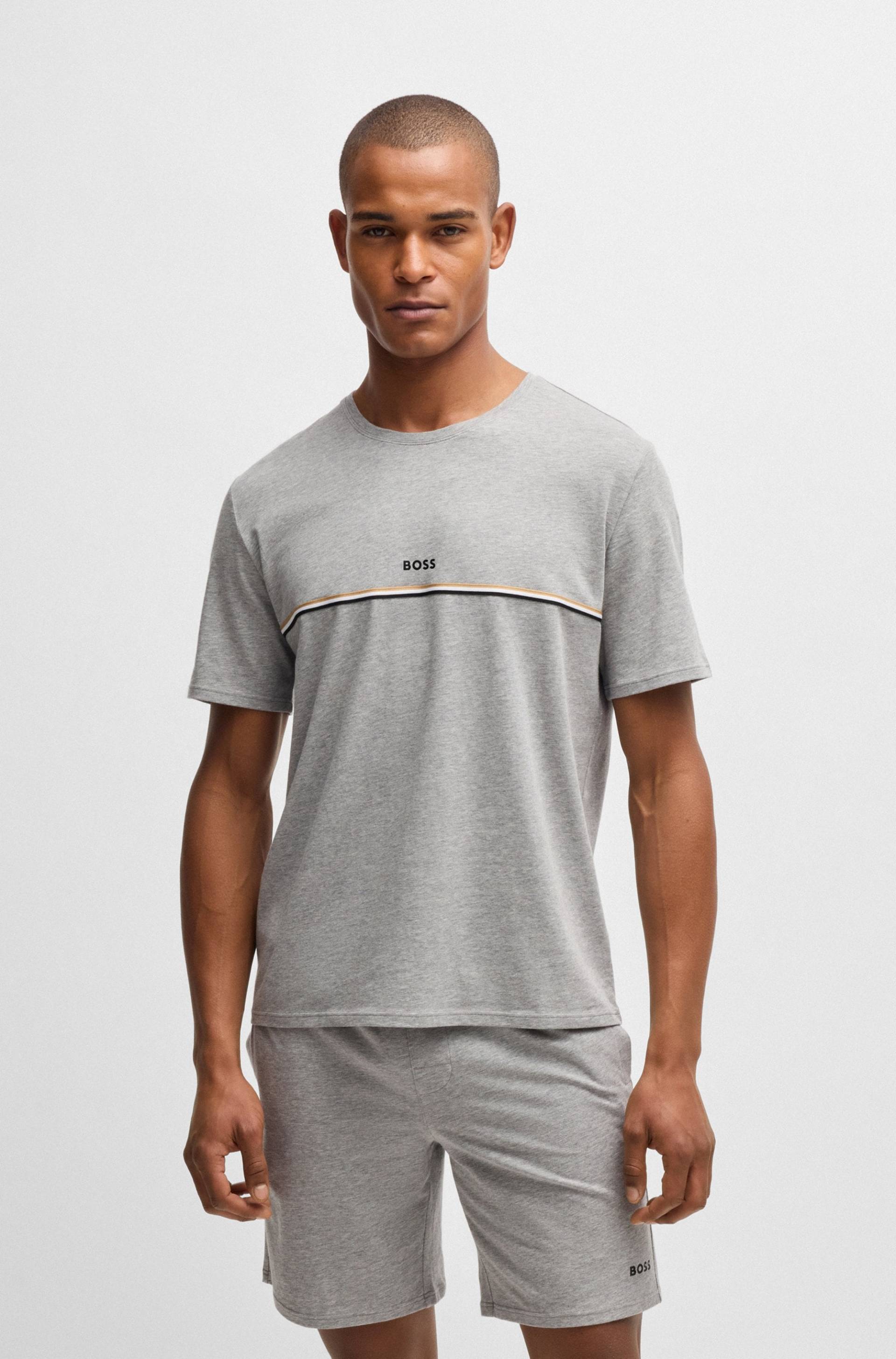 BOSS T-Shirt »Unique T-Shirt«, mit BOSS Logodruck von BOSS