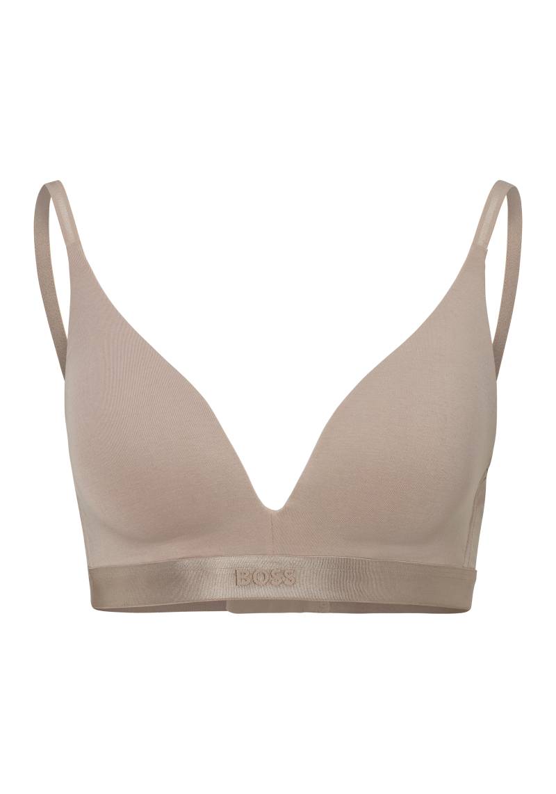 BOSS Triangel-BH »TRIANGLE PADDED BEA«, mit BOSS Schriftzug auf elastischen Bund von BOSS