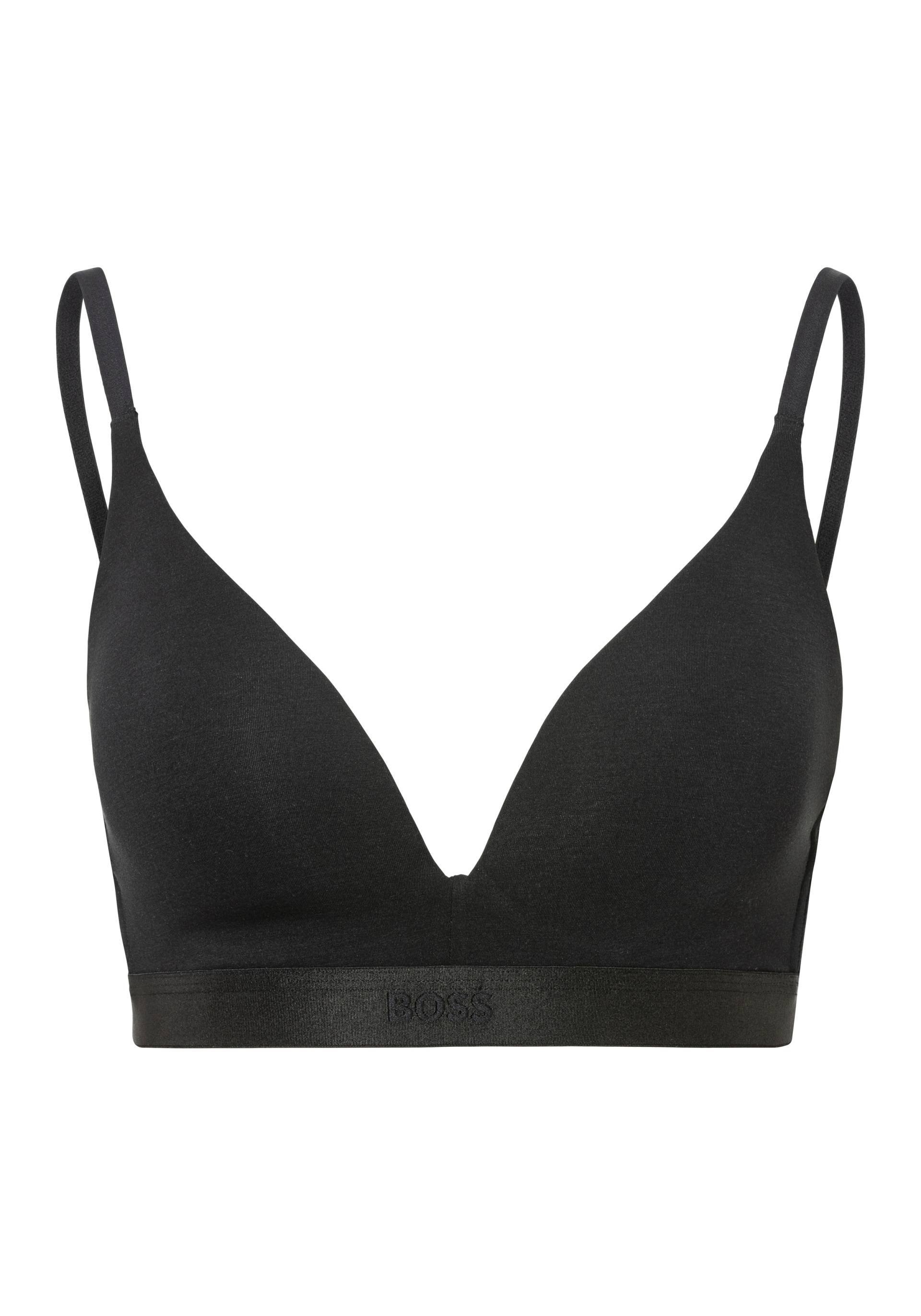 BOSS Triangel-BH »TRIANGLE PADDED BEA«, mit BOSS Schriftzug auf elastischen Bund von BOSS