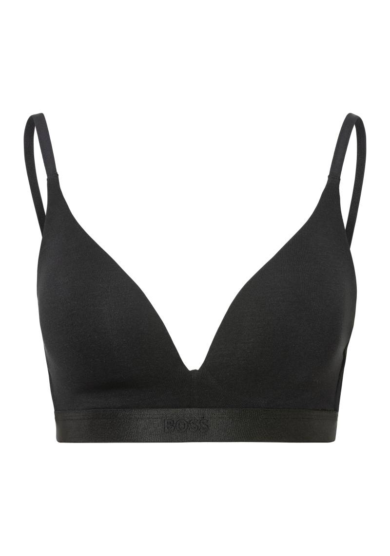 BOSS Triangel-BH »TRIANGLE PADDED BEA«, mit BOSS Schriftzug auf elastischen Bund von BOSS