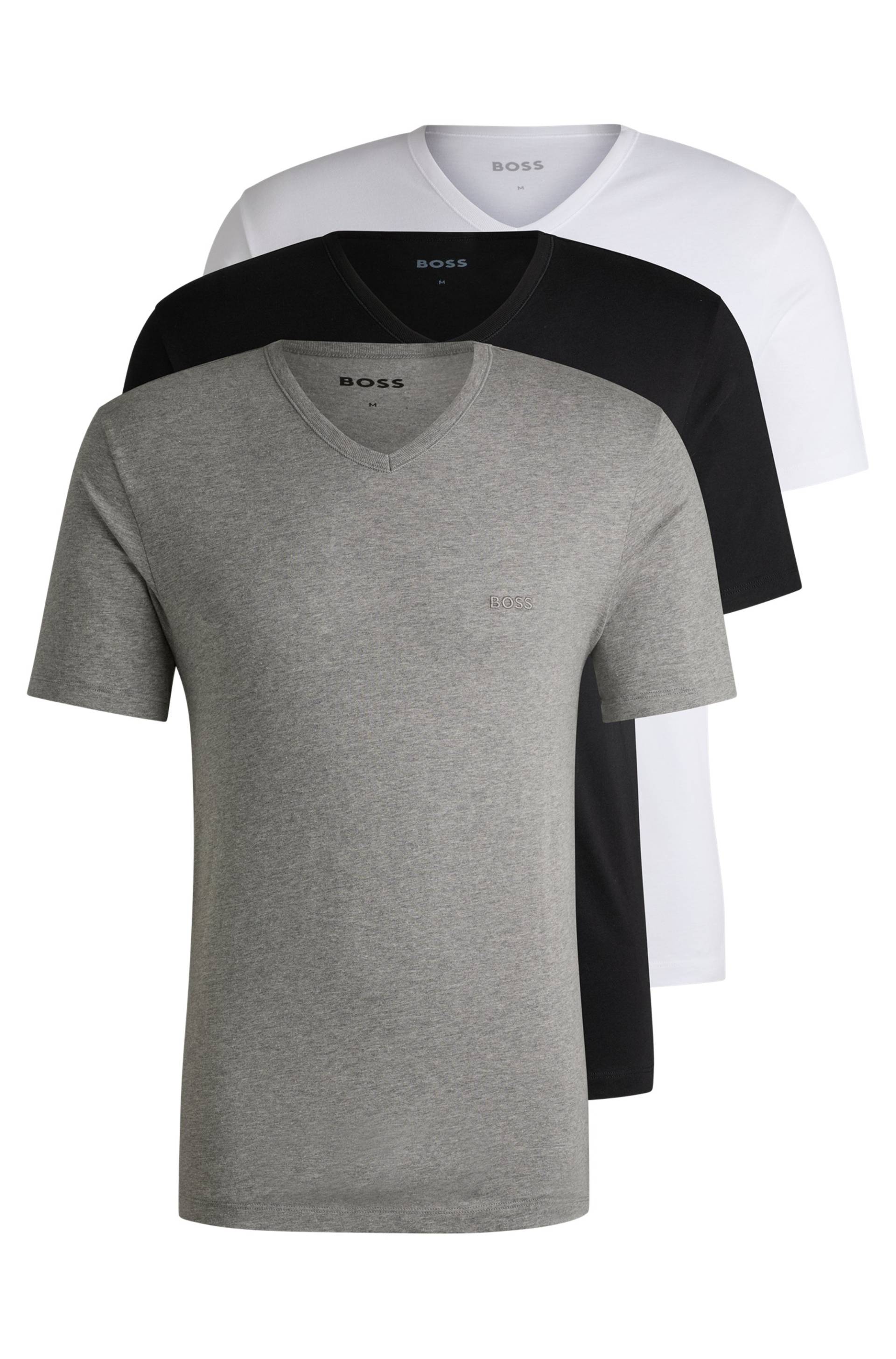 BOSS V-Shirt »T-Shirt VN 3P CO«, (Packung) BOSS V-Shirt »T-Shirt VN 3P CO«, (Packung) von BOSS