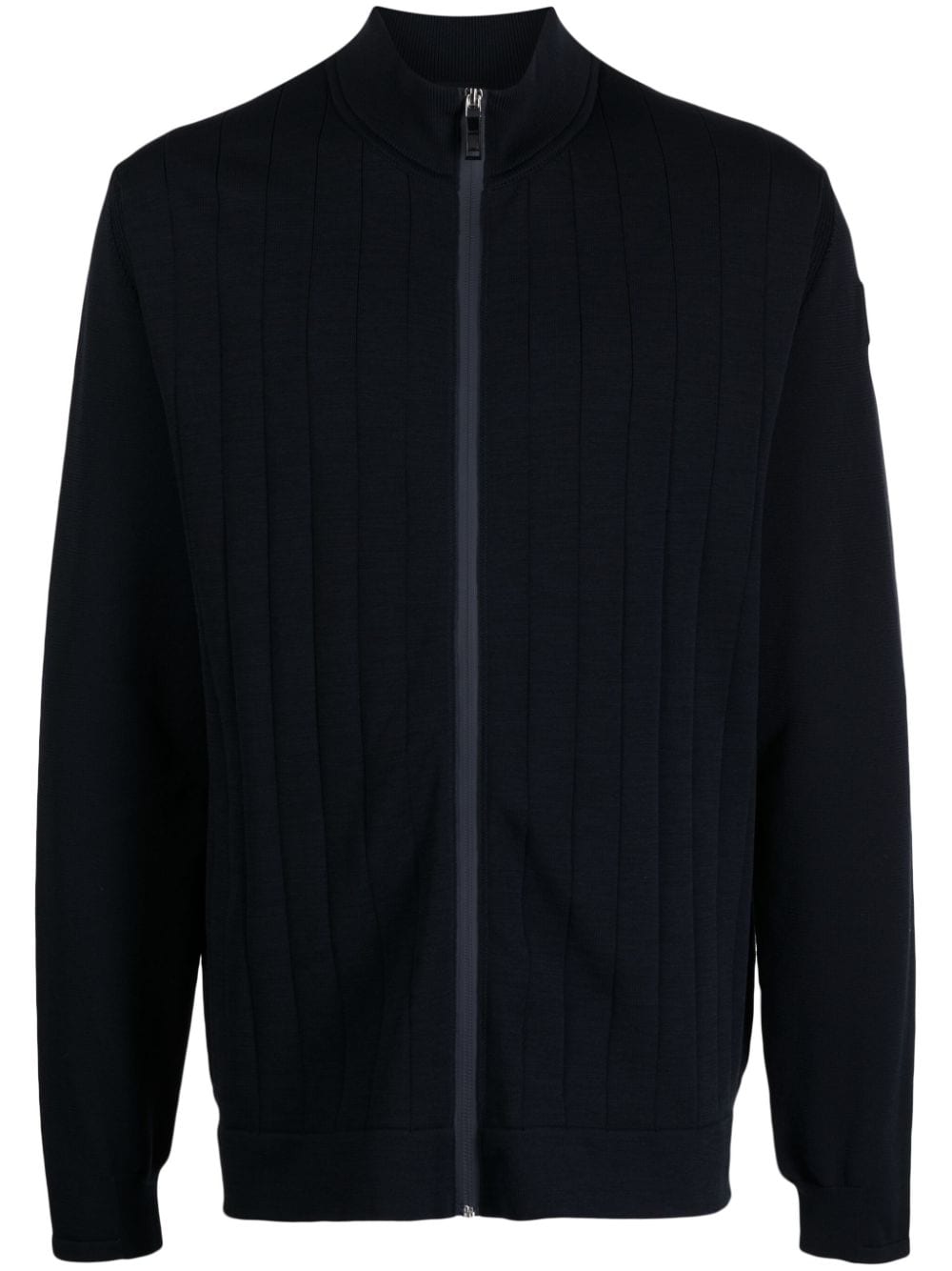 BOSS Zardin zip-up cardigan - Blue von BOSS