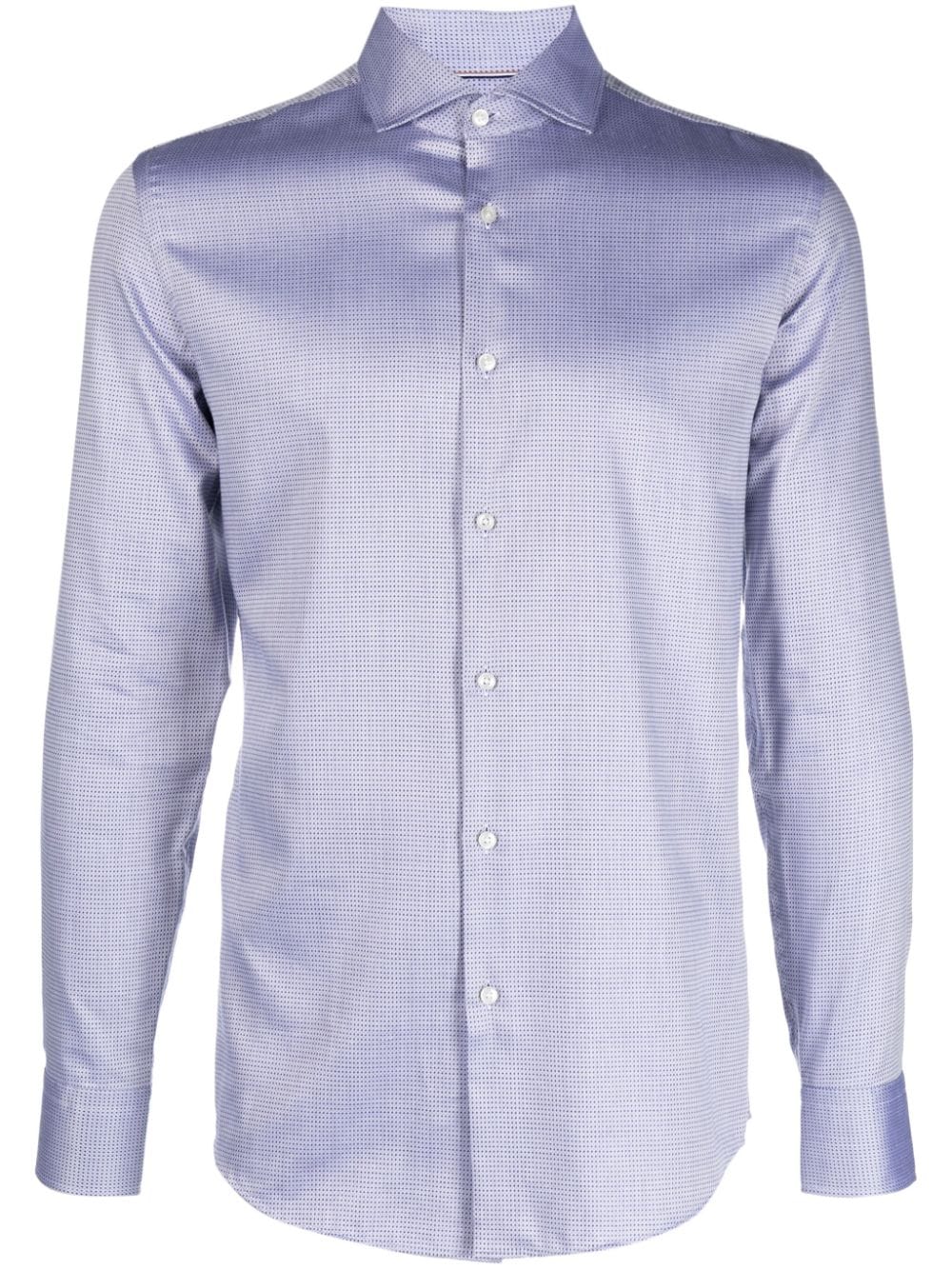 BOSS button-up long-sleeve shirt - Purple von BOSS