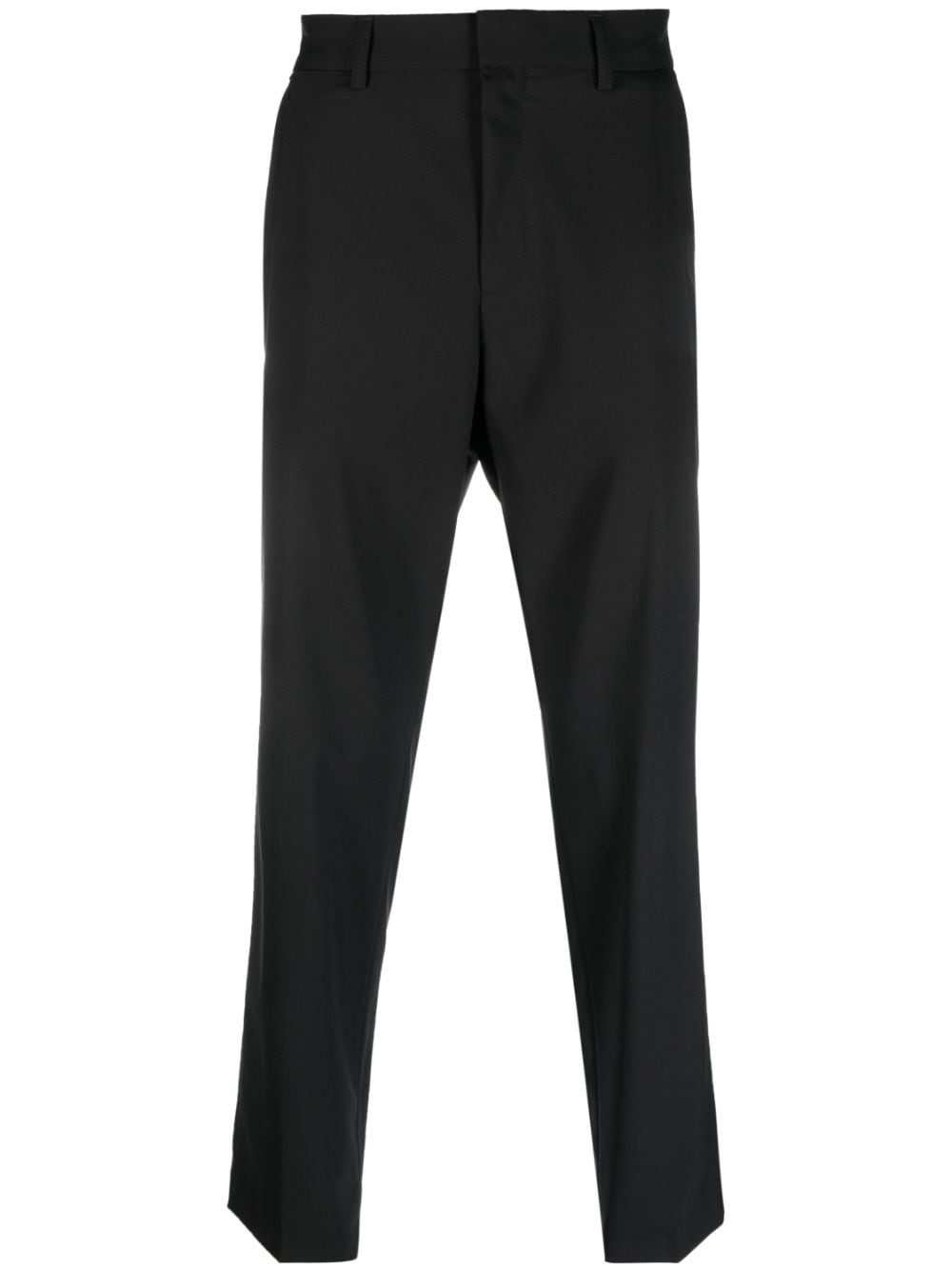 BOSS cropped chino trousers - Black von BOSS