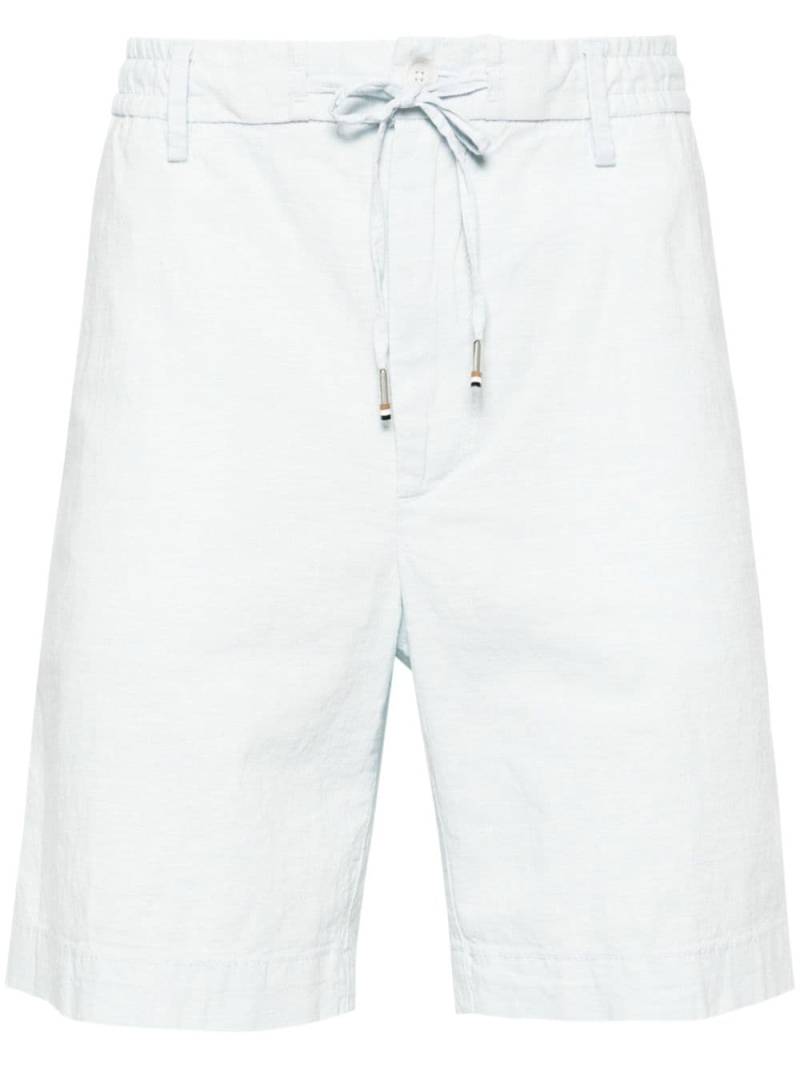 BOSS drawstring bermuda shorts - Blue von BOSS