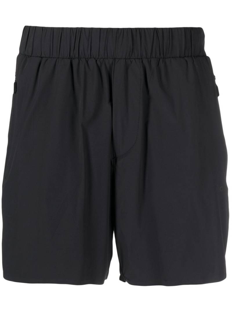 BOSS elasticated-waist thigh-length shorts - Grey von BOSS