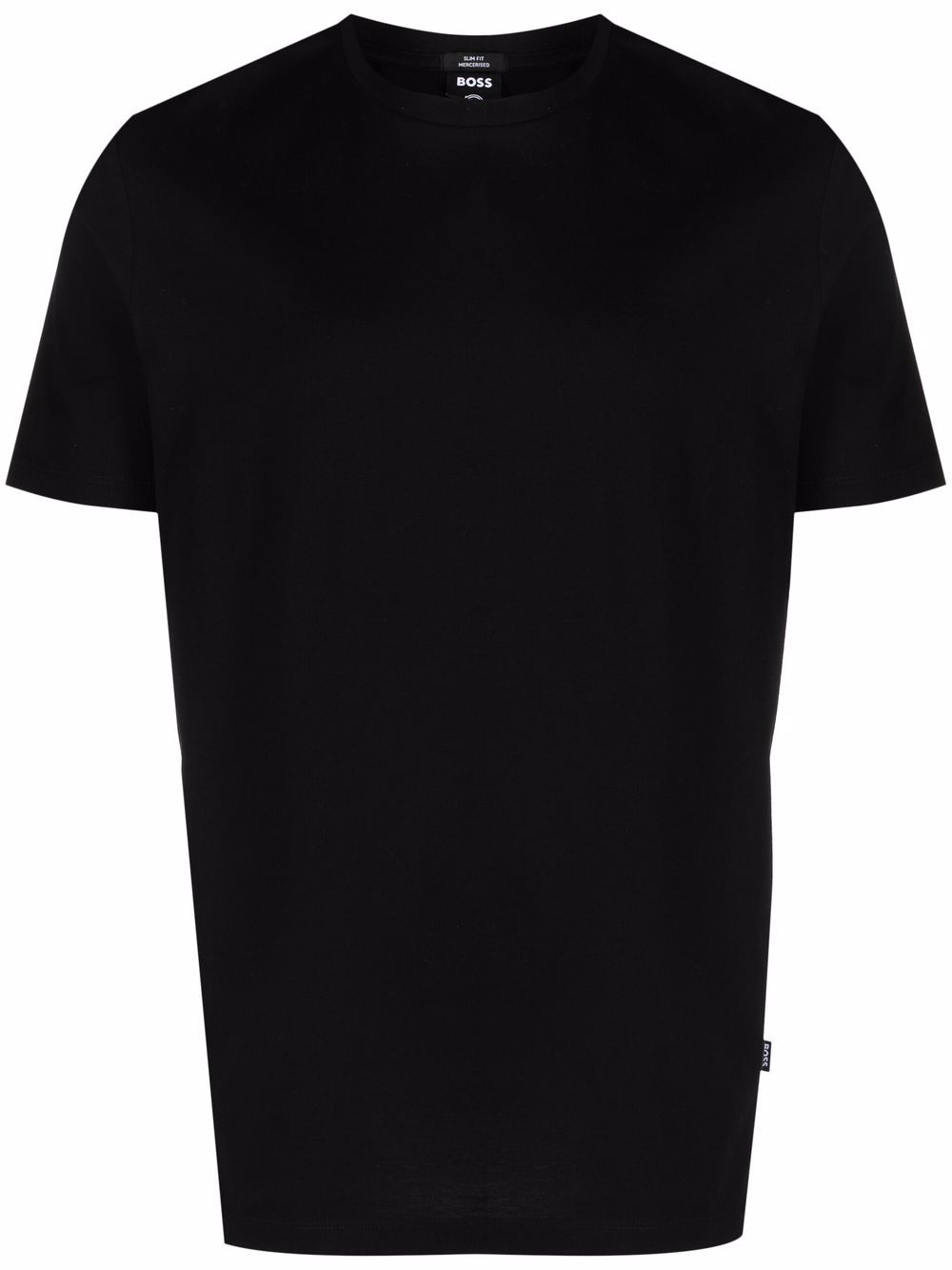 BOSS jersey-knit cotton T-Shirt - Black von BOSS