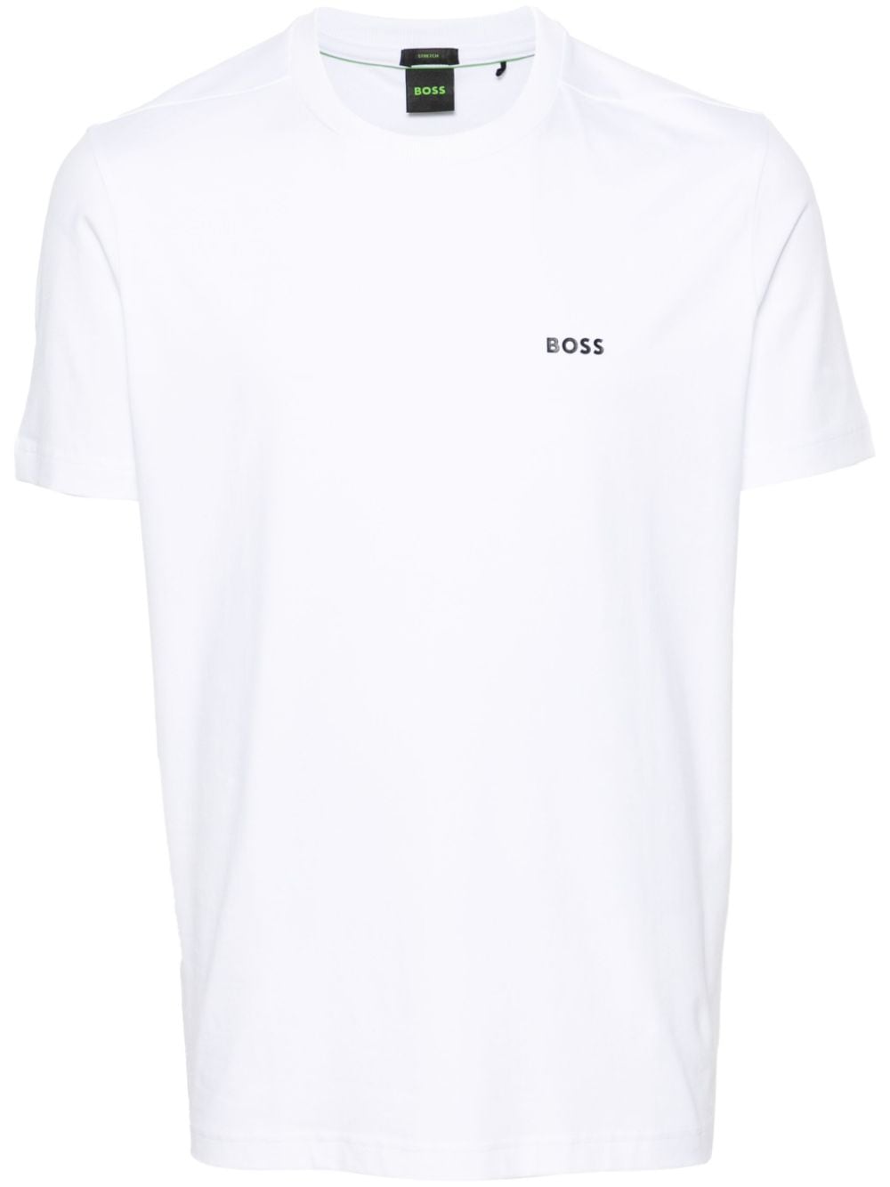 BOSS logo-print cotton T-shirt - White von BOSS