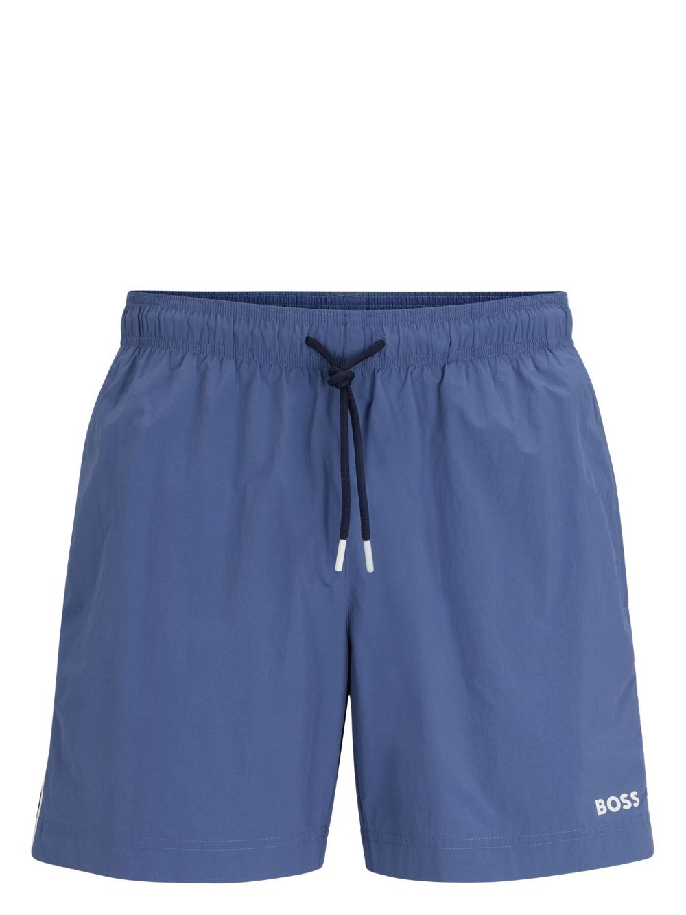BOSS logo-print swim shorts - Blue von BOSS