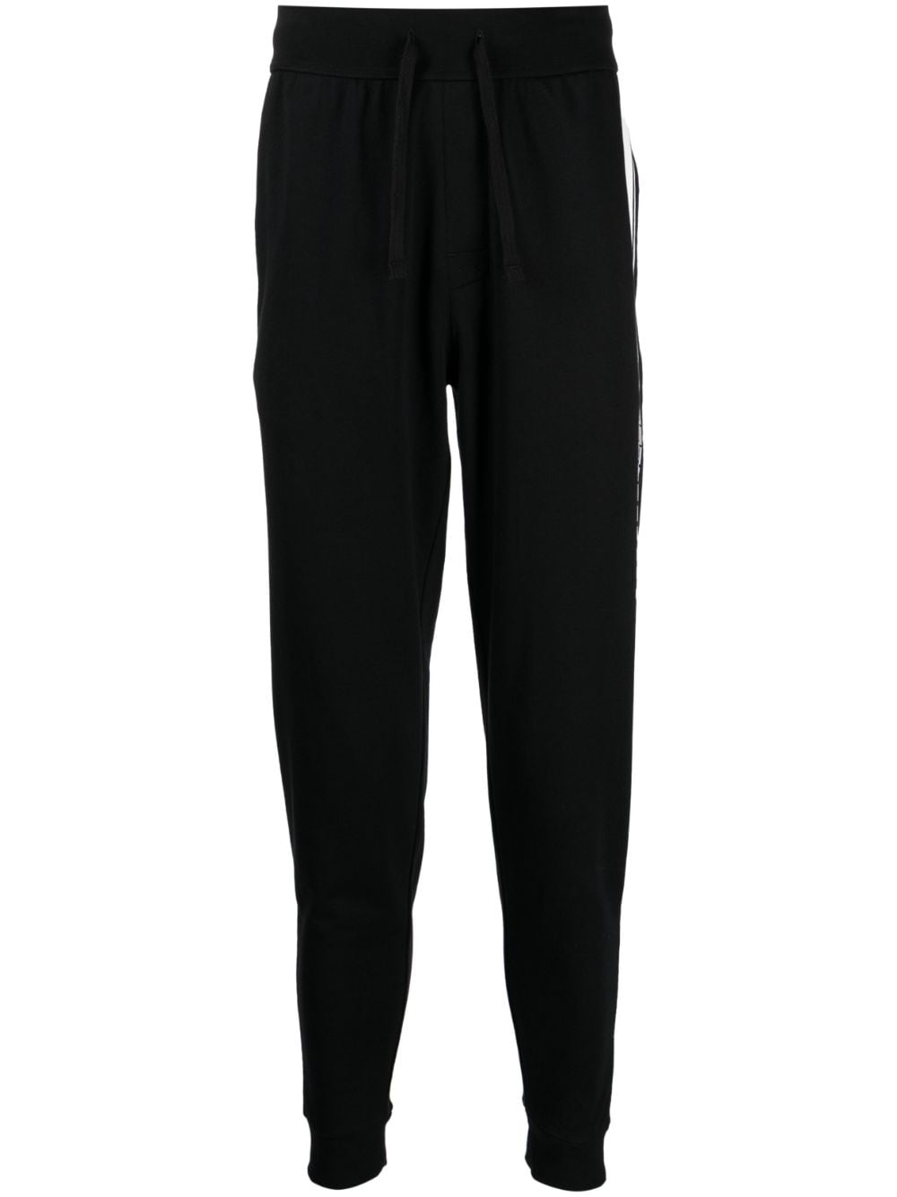 BOSS logo-print track pants - Black von BOSS