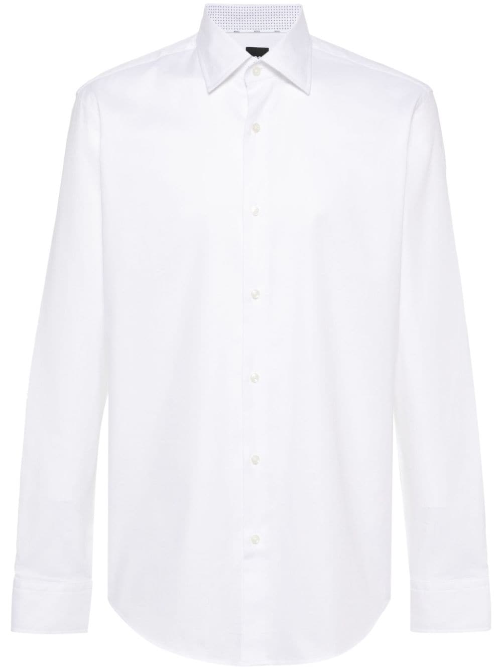 BOSS long-sleeve shirt - White von BOSS