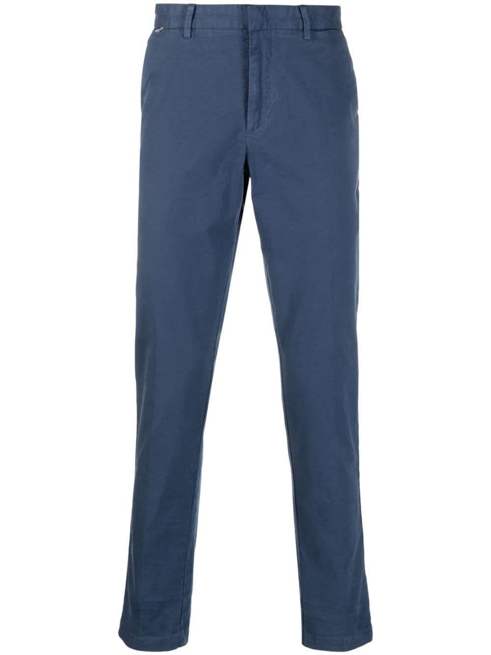 BOSS low-rise chino trousers - Blue von BOSS