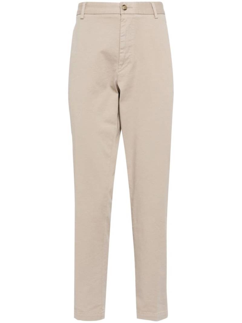 BOSS mid-rise slim-fit chinos - Neutrals von BOSS