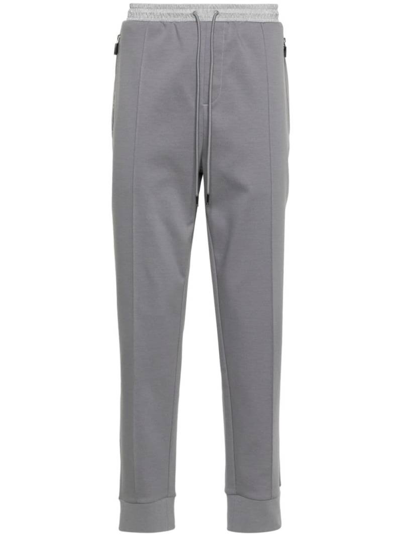 BOSS pixelated-details track pants - Grey von BOSS