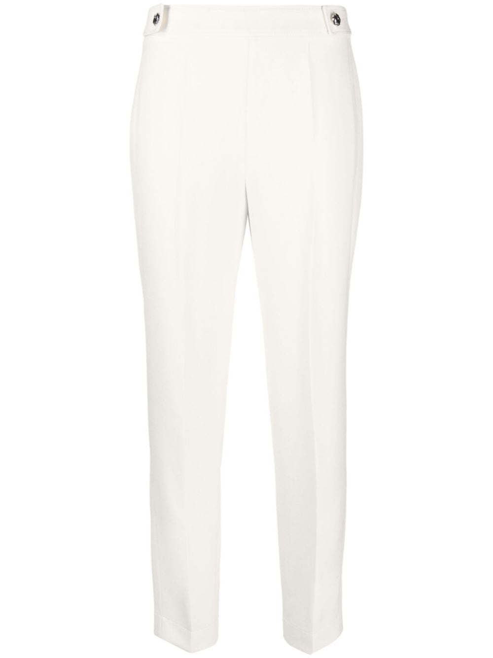 BOSS pressed-crease tapered trousers - Neutrals von BOSS