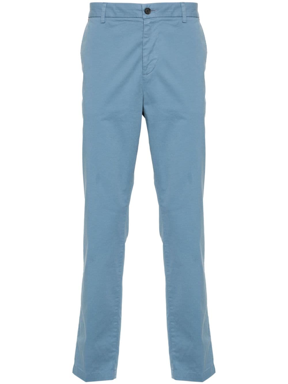 BOSS slim-cut chino trousers - Blue von BOSS