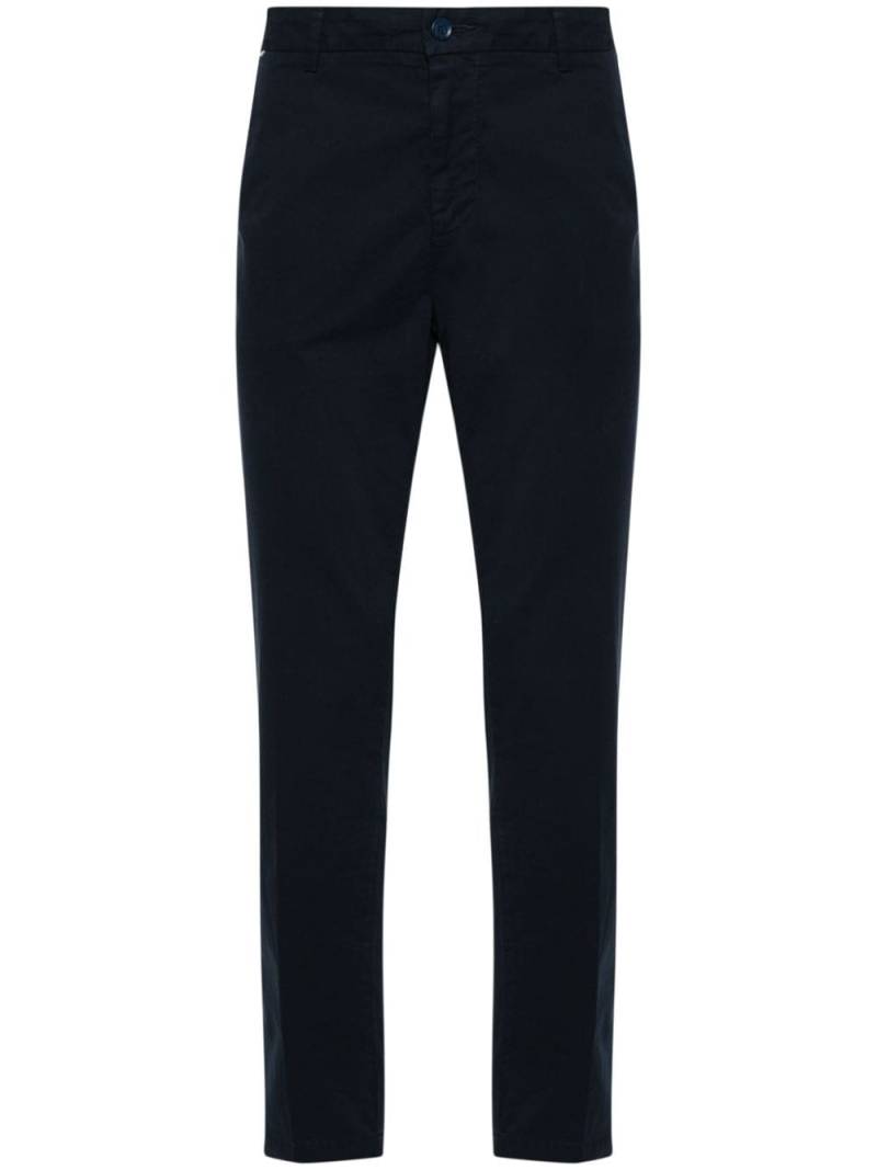 BOSS slim-cut chino trousers - Blue von BOSS