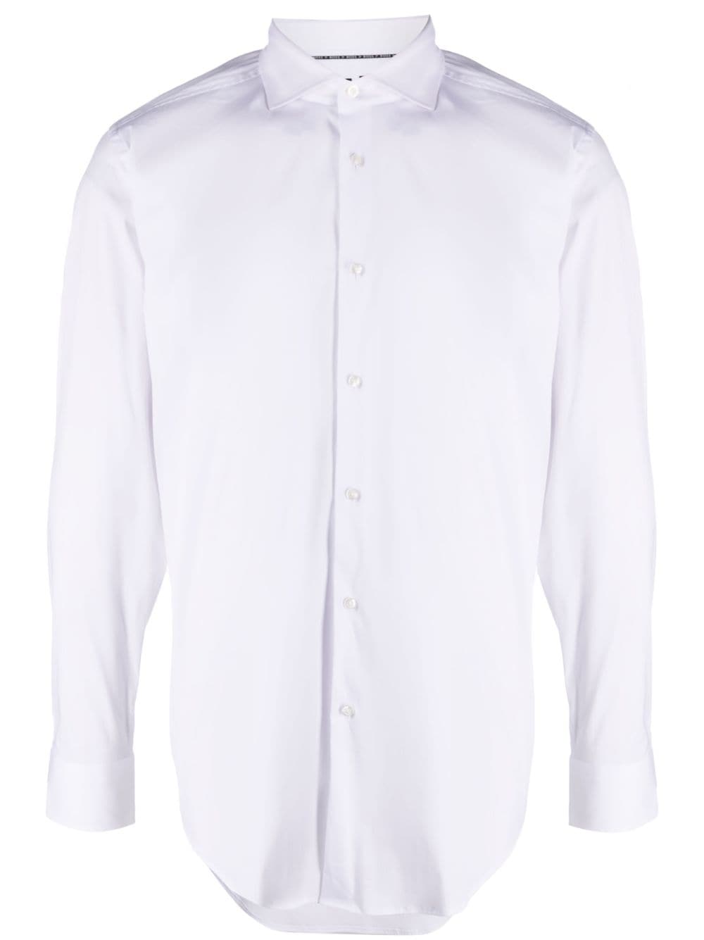 BOSS spread-collar shirt - White von BOSS