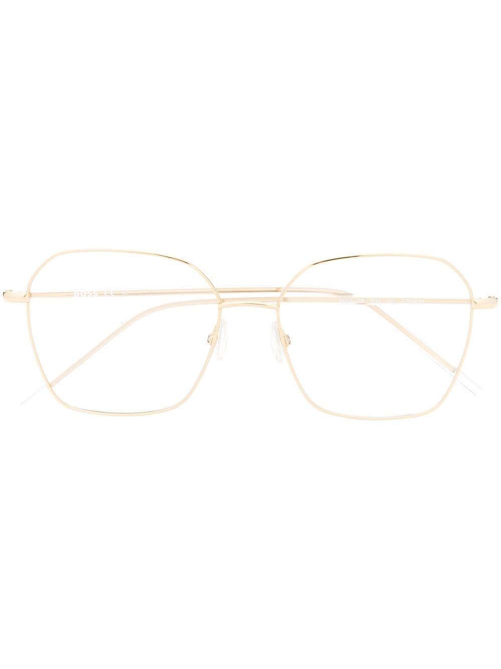 BOSS square-frame optical glasses - Gold von BOSS