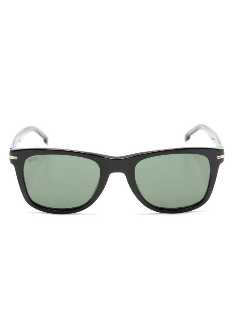 BOSS square-frame tinted sunglasses - Black von BOSS