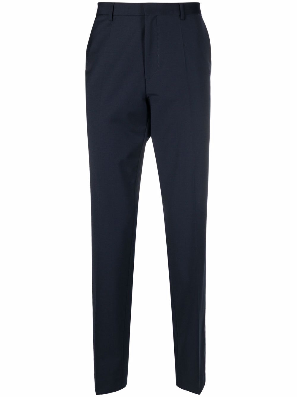 HUGO straight-leg suit trousers - Blue von HUGO