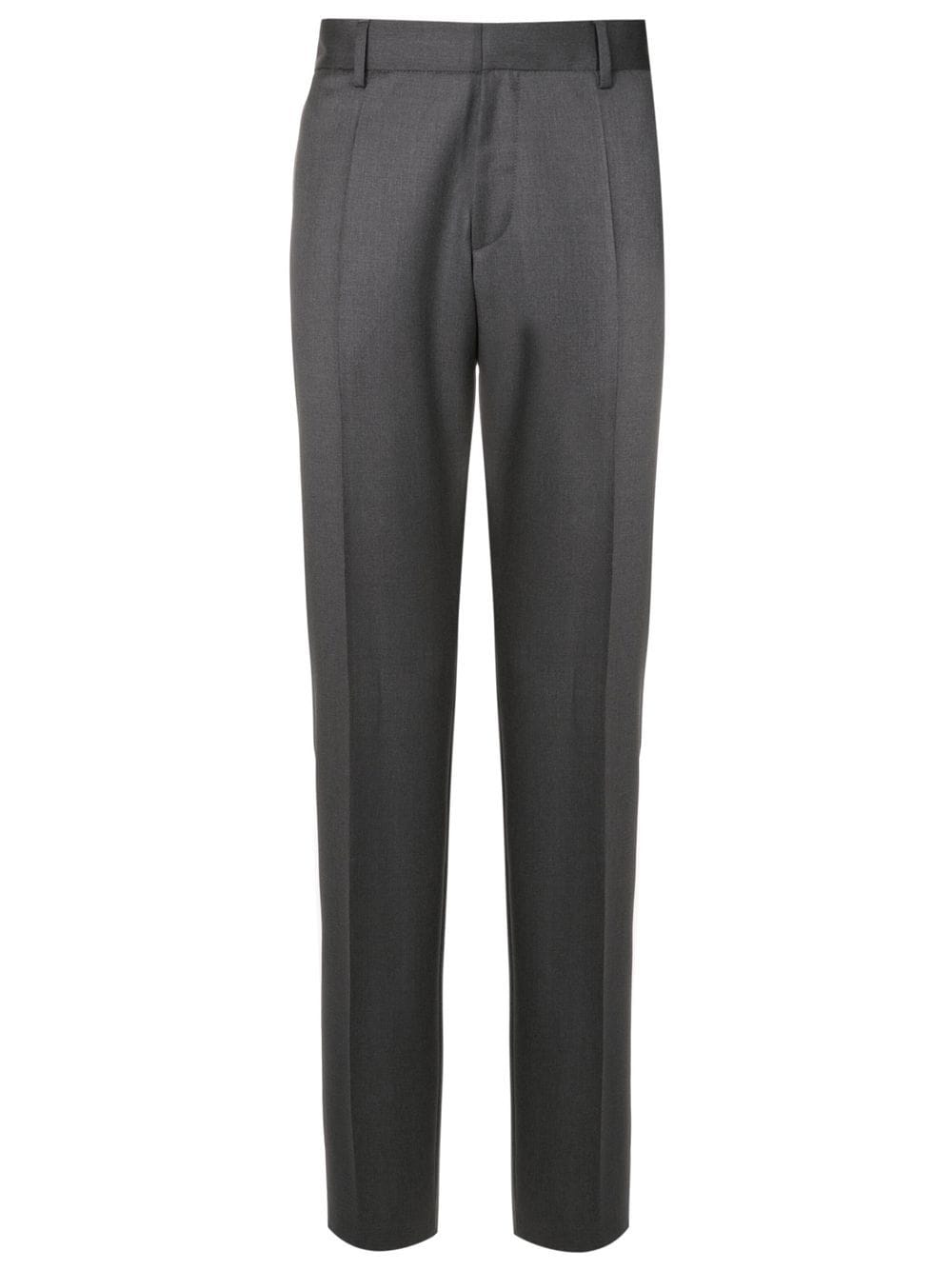 BOSS straight-leg tailored trousers - Grey von BOSS