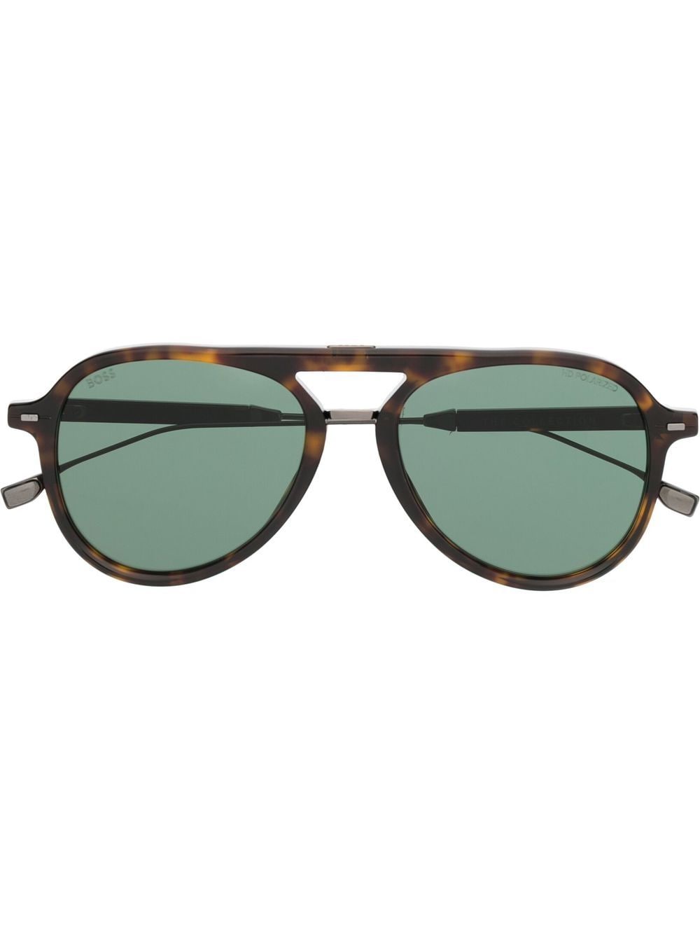 BOSS tortoiseshell pilot-frame sunglasses - Brown von BOSS