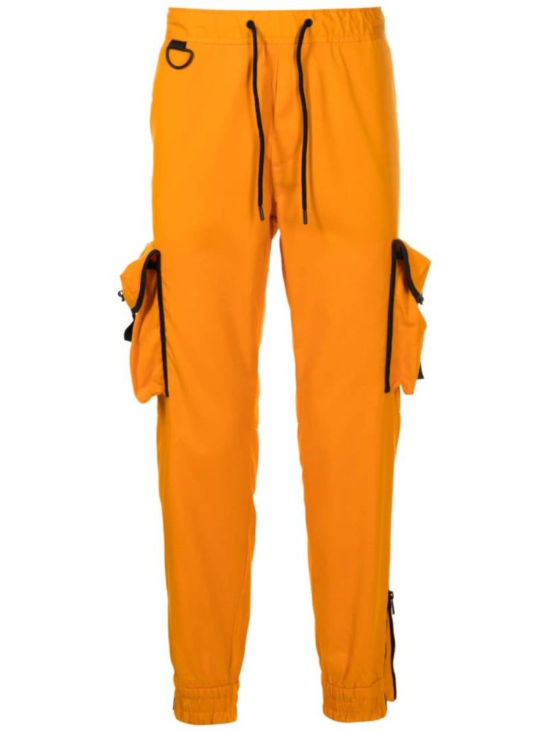 BOSS x Khaby contrasting-trim track pants - Orange von BOSS