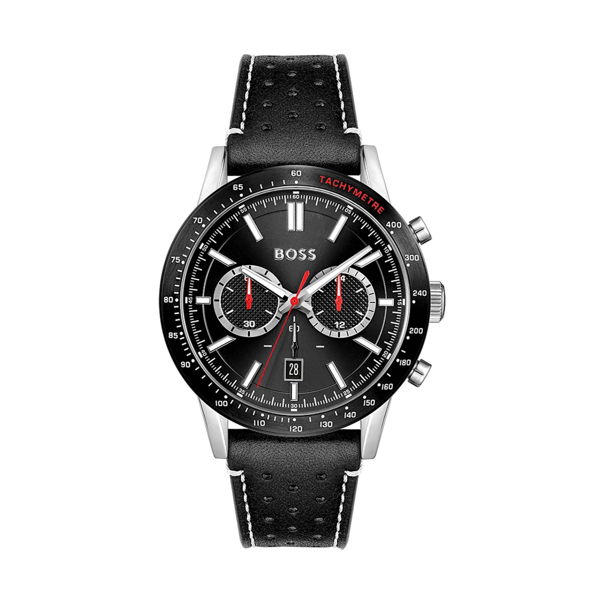 Chronograph Uhr Herren Black 44mm von BOSS