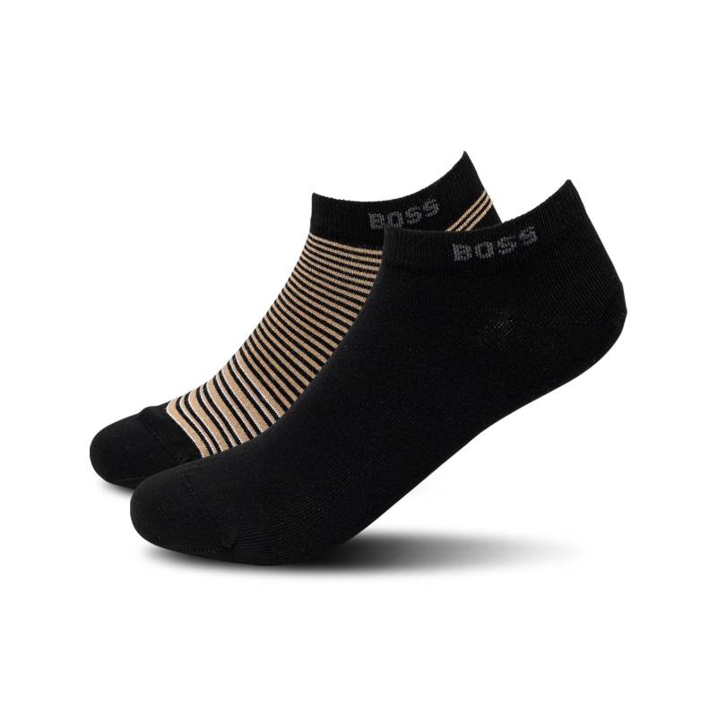 Duopack, Sneaker Socken Herren Black 43-46 von BOSS