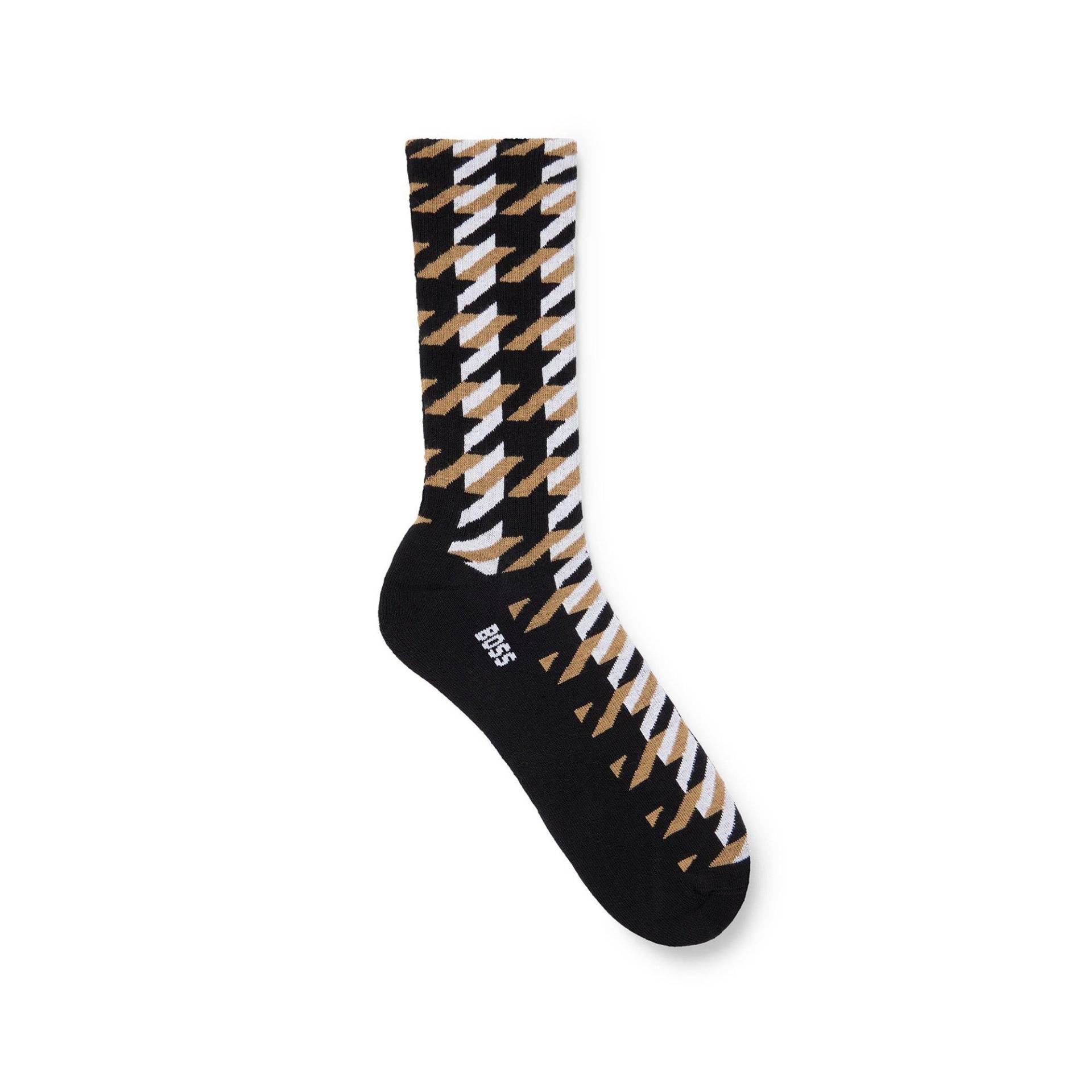 Wadenlange Socken Herren Black 39-42 von BOSS