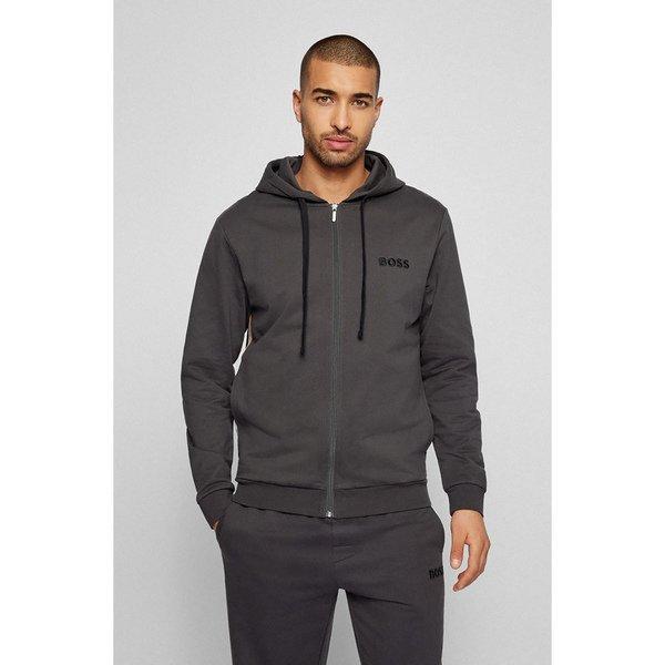 Trainerjacke Herren Anthrazit M von BOSS