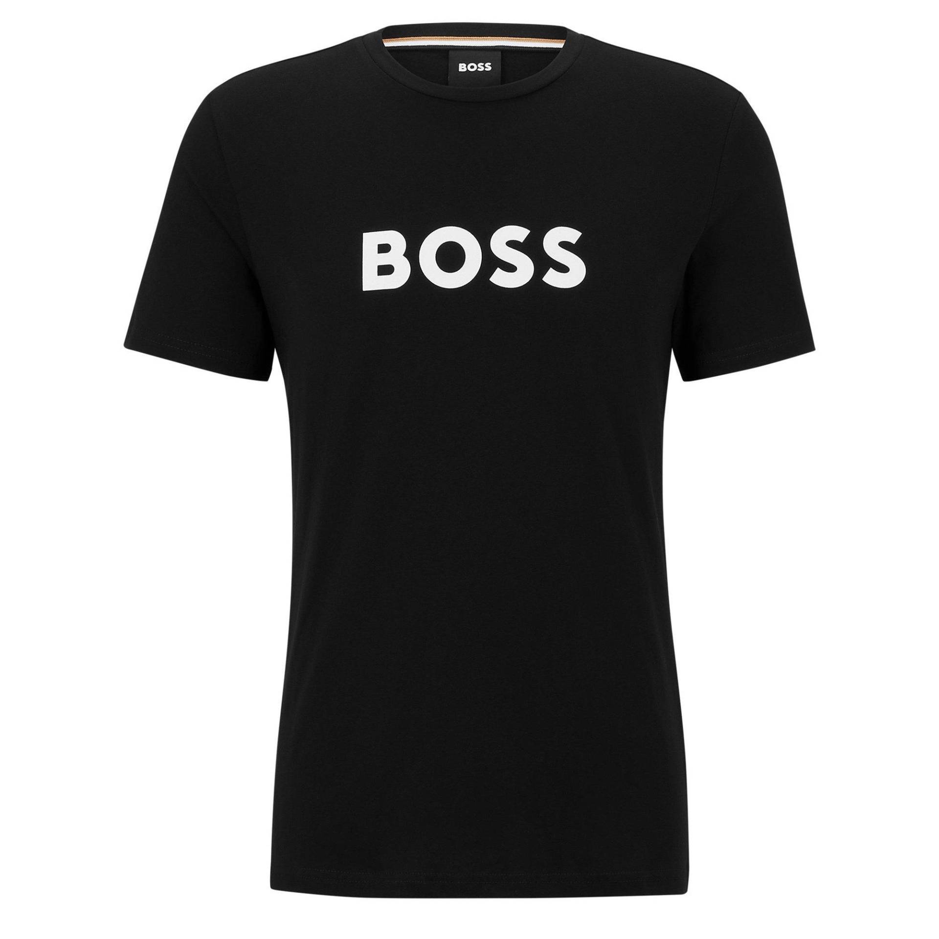 T-shirt Bequem Sitzend Damen Schwarz M von BOSS
