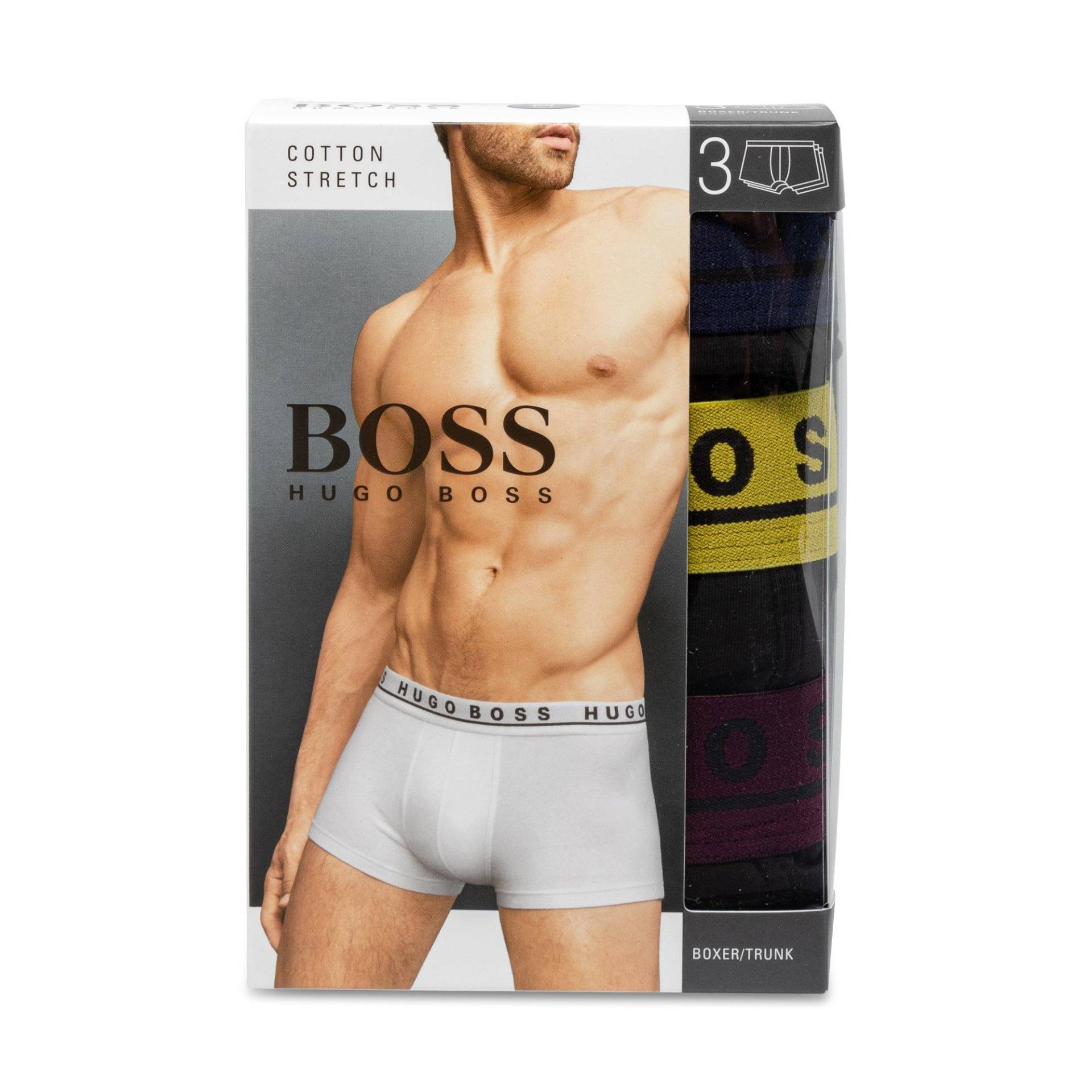 Triopack, Pantys Herren Black S von BOSS