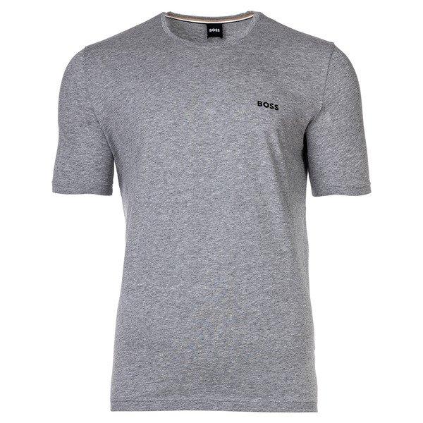 T-shirt Bequem Sitzend Herren Grau L von BOSS