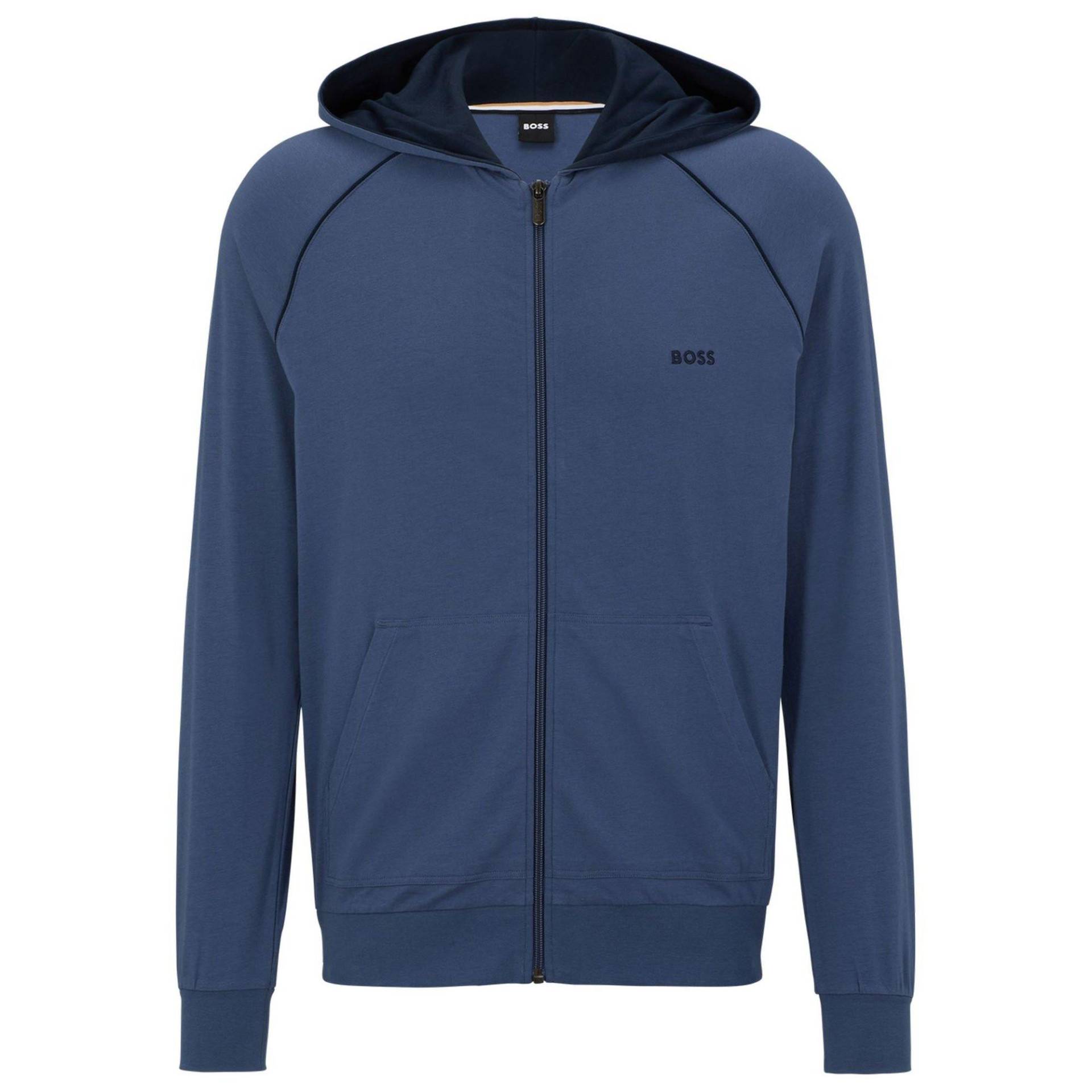 Sweatjacke Bequem Sitzend Herren Marine S von BOSS