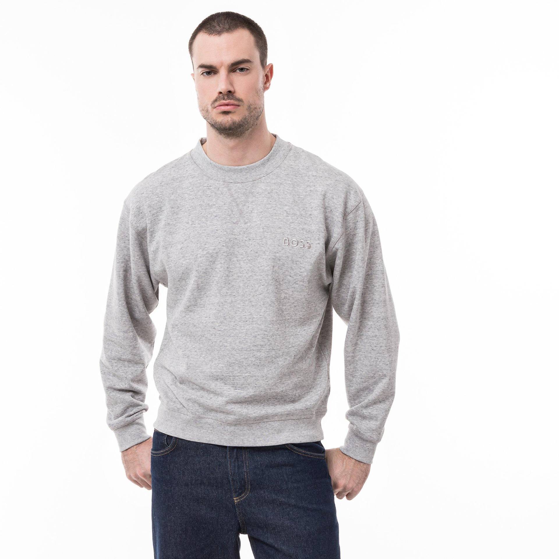 Sweatshirt Herren Hellgrau S von BOSS