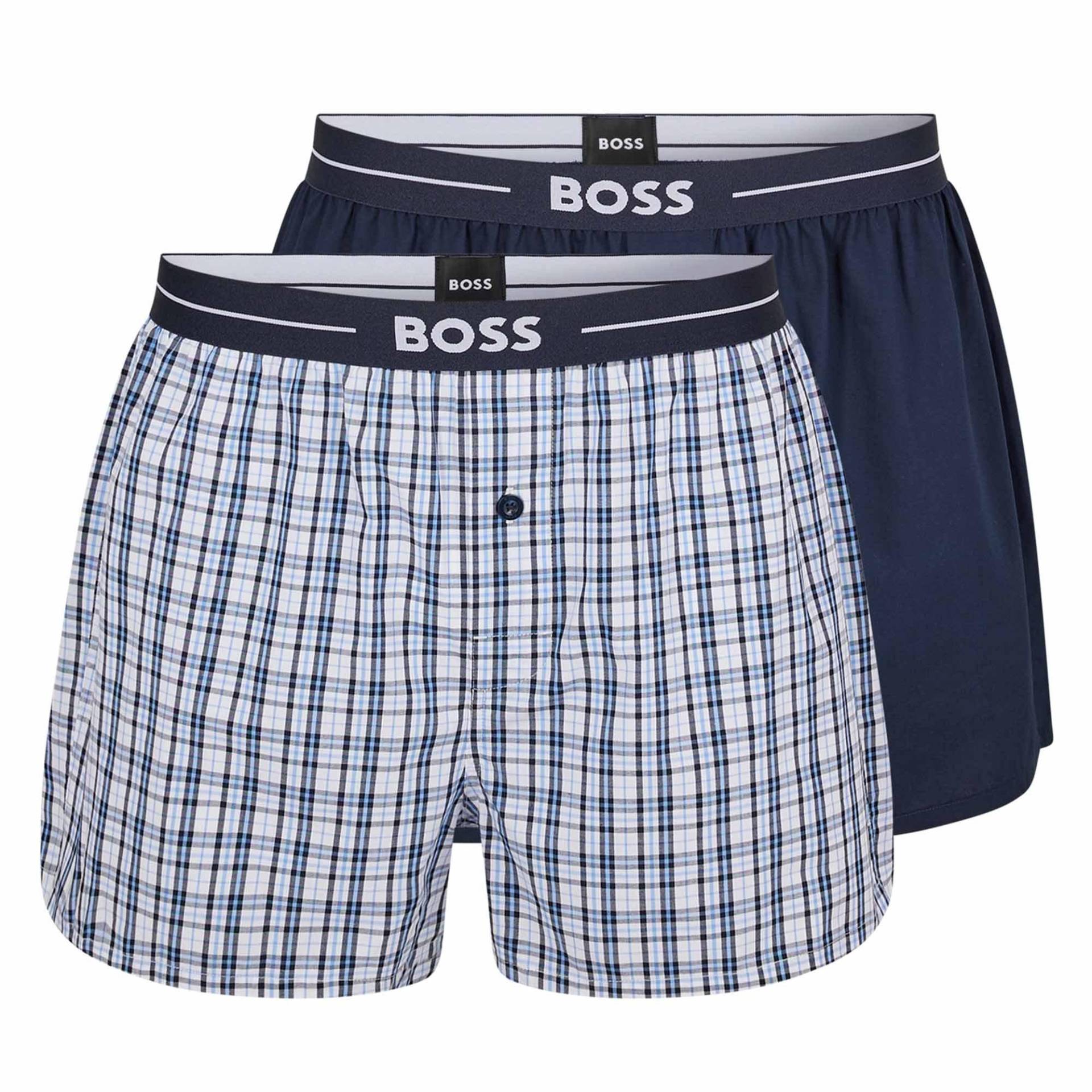 Web-boxershorts Bequem Sitzend Herren Multicolor XL von BOSS