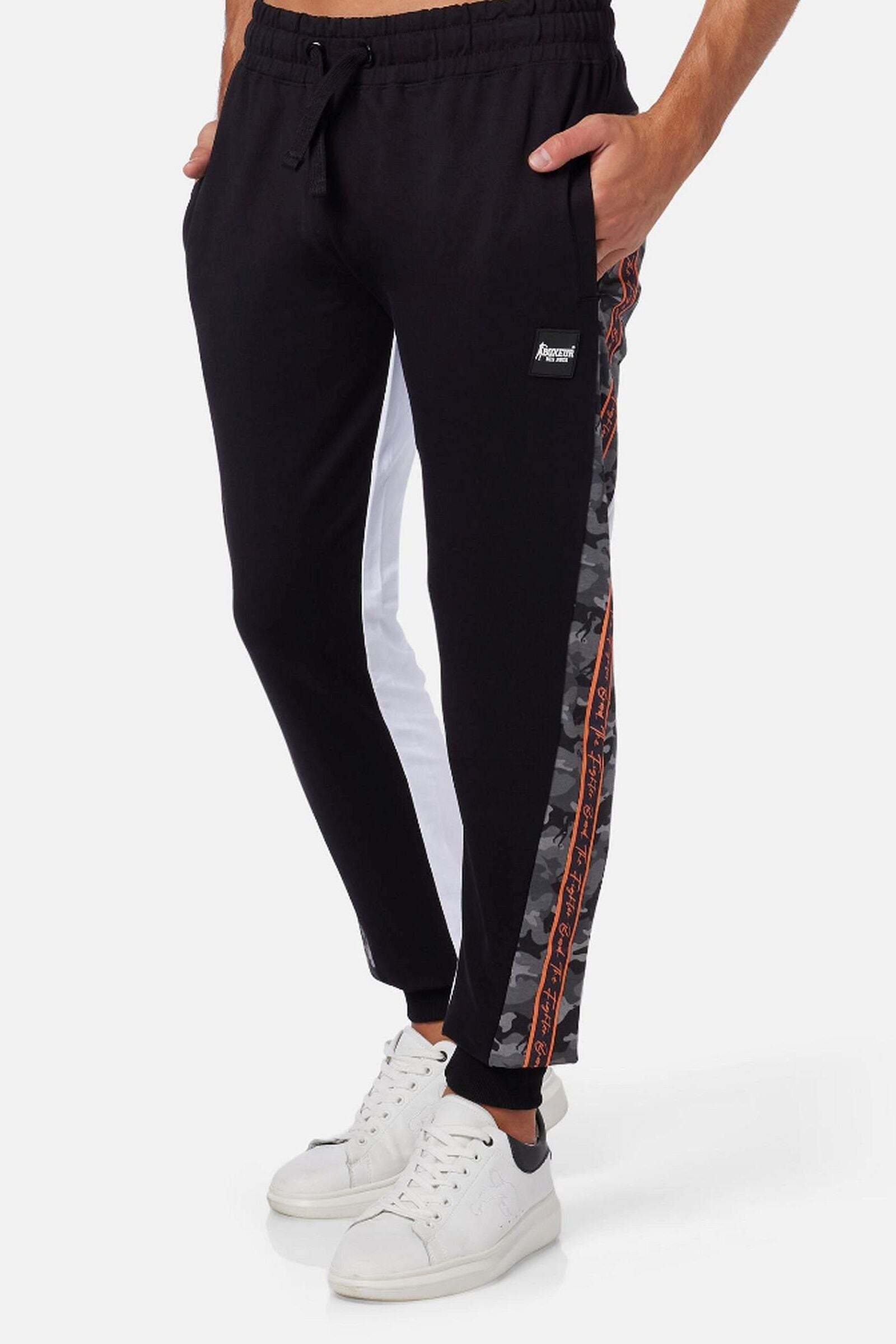 BOXEUR DES RUES Jogginghose »Jogginghosen Bicolour Sweatpants« von BOXEUR DES RUES