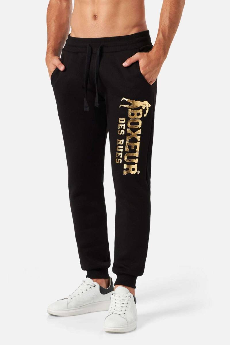 BOXEUR DES RUES Jogginghose »BOXEUR DES RUES Jogginghosen Slim Fit Sweatpant With Logo« von BOXEUR DES RUES