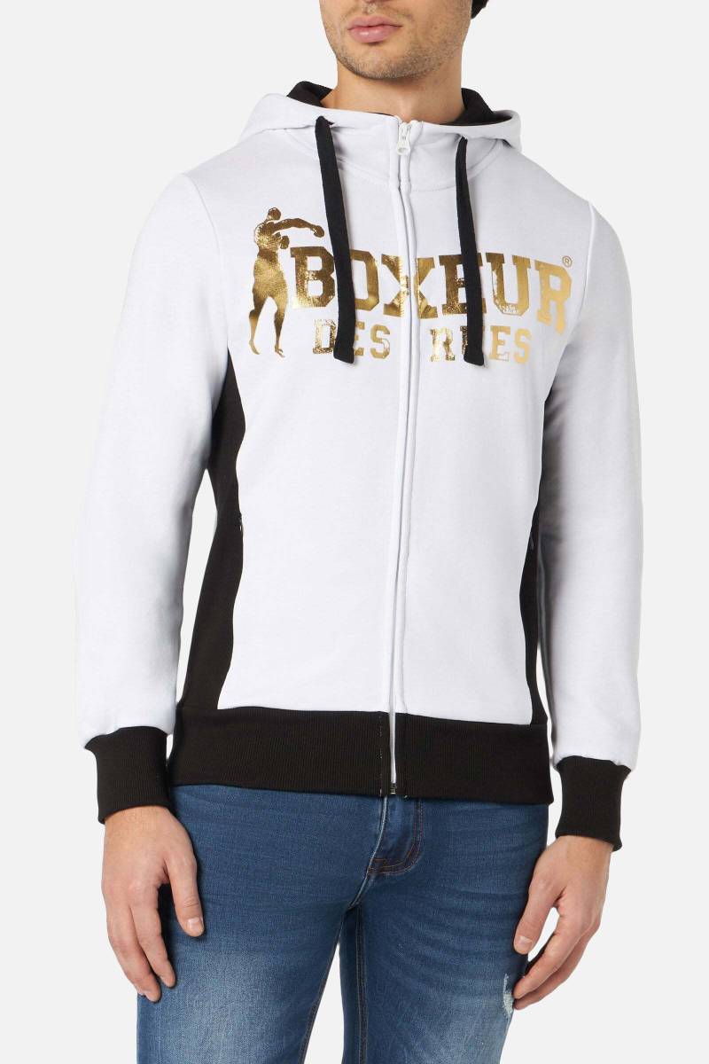 BOXEUR DES RUES Sweatjacke »BOXEUR DES RUES Sweatjacken Hooded Full Zip Sweatshirt« von BOXEUR DES RUES